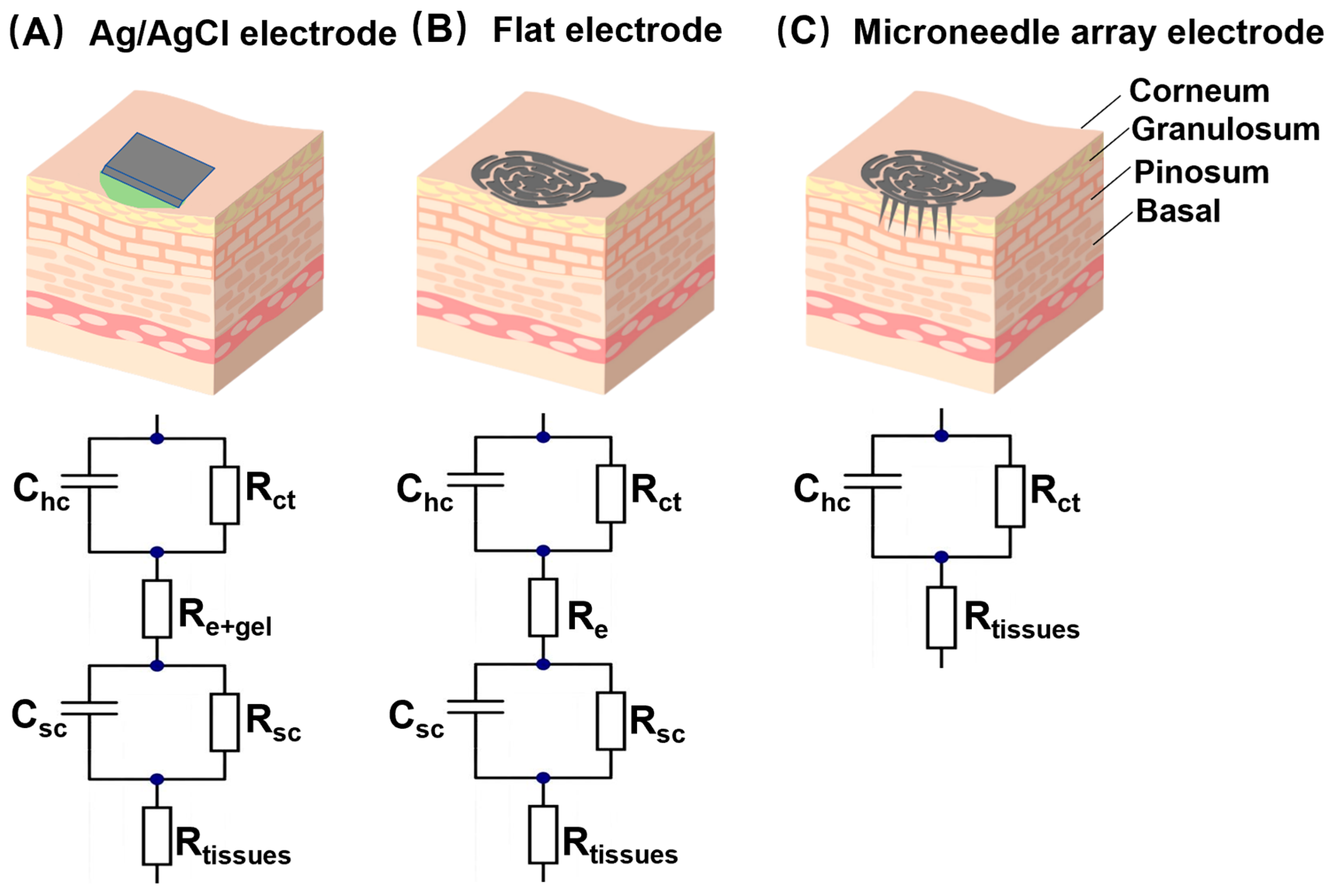 Development of a Flexible Microneedle Array Electrode with a High ...