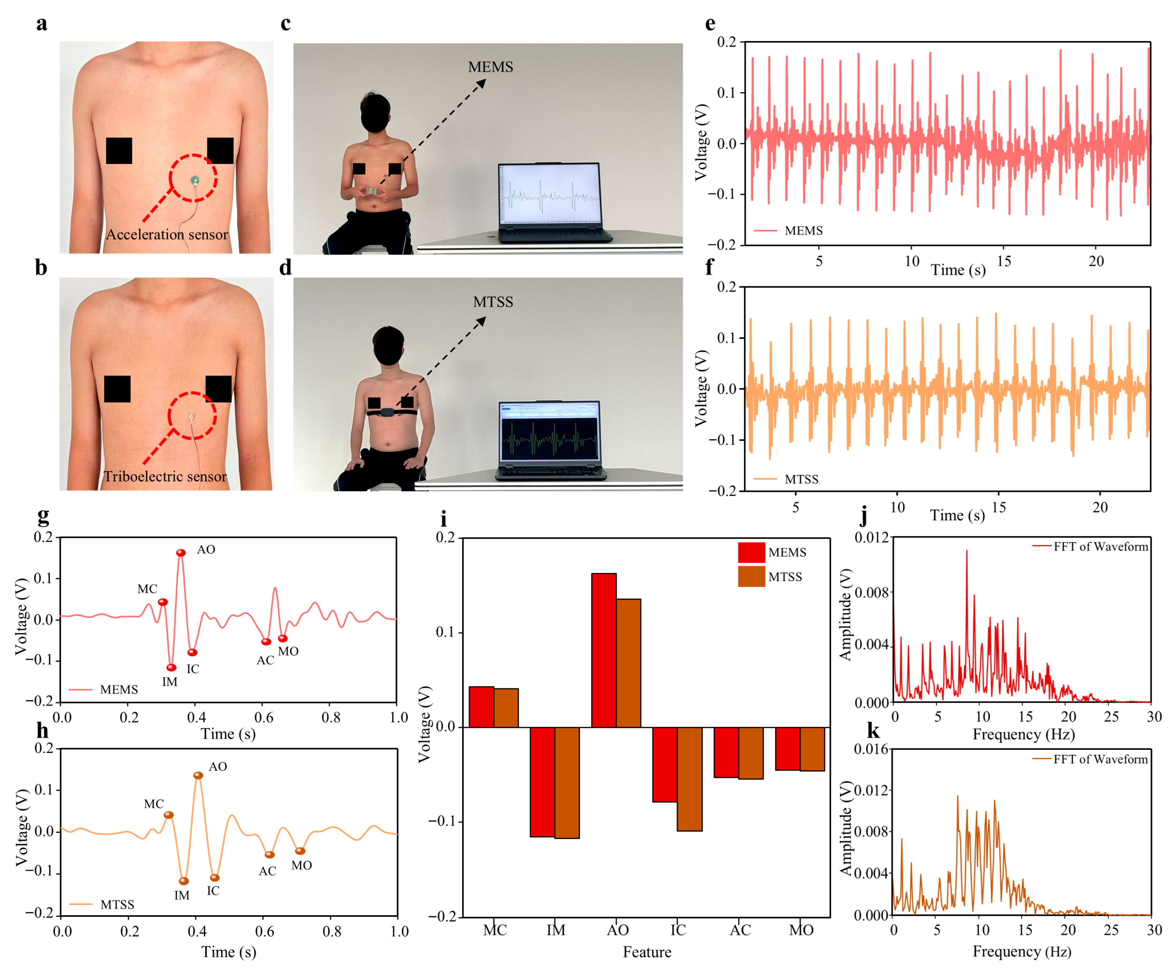 A Flexible Triboelectric-Based Sensor for Seismocardiography Monitoring