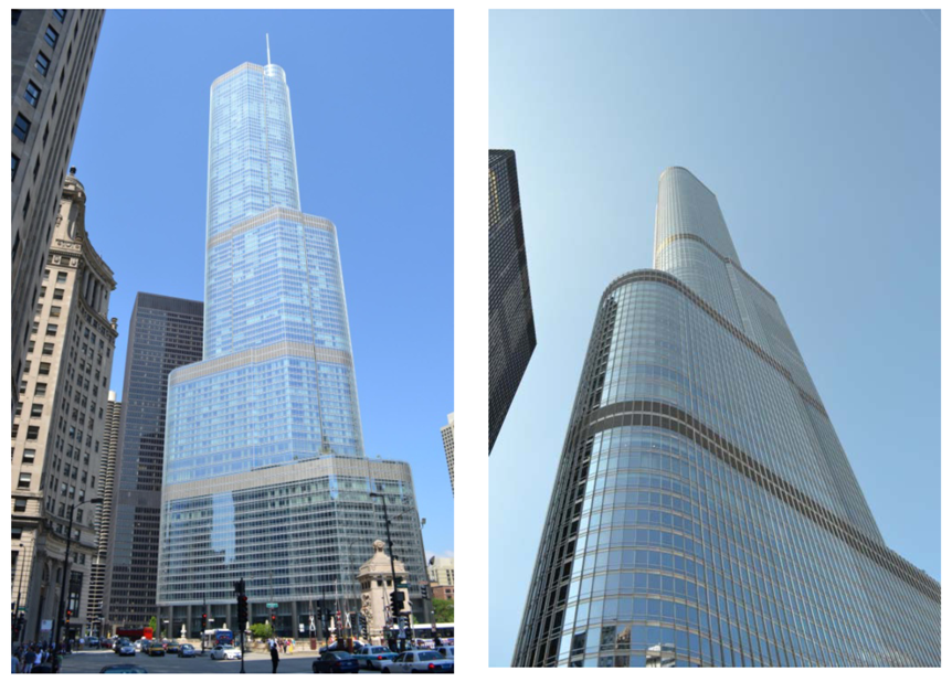 Towering office buildings and pricey residences: the
