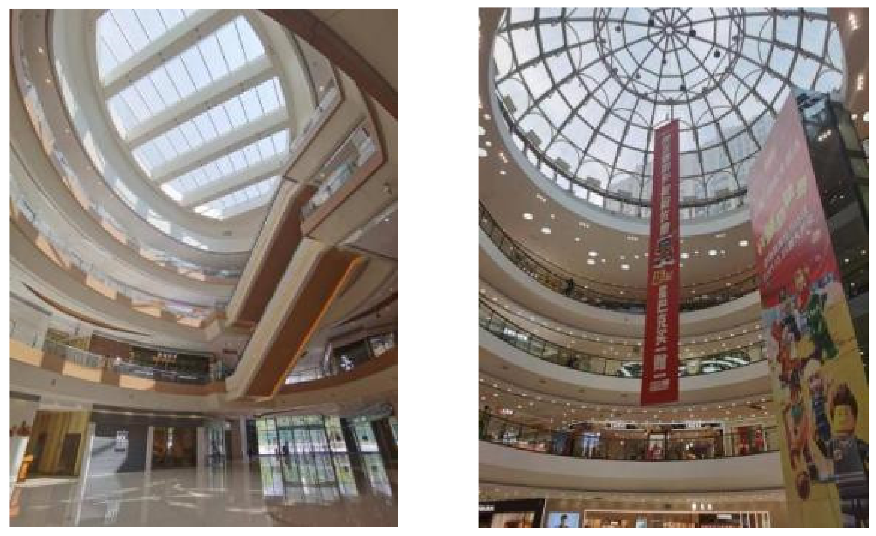 Download A Large Shopping Mall With A Skylight