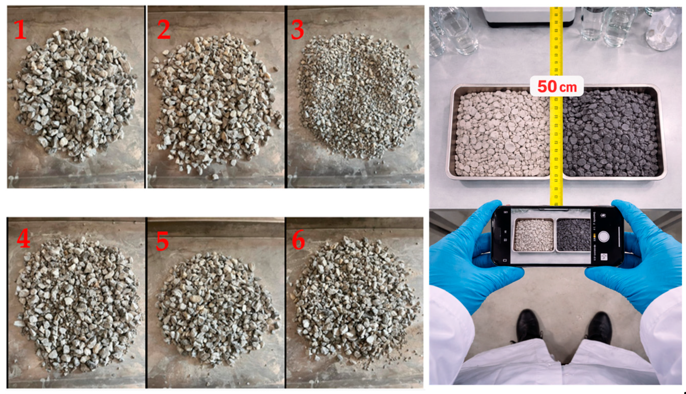 Aggregate Dig Sample Digital Image-Based Rapid Determination and Analysis of Grain Size ...