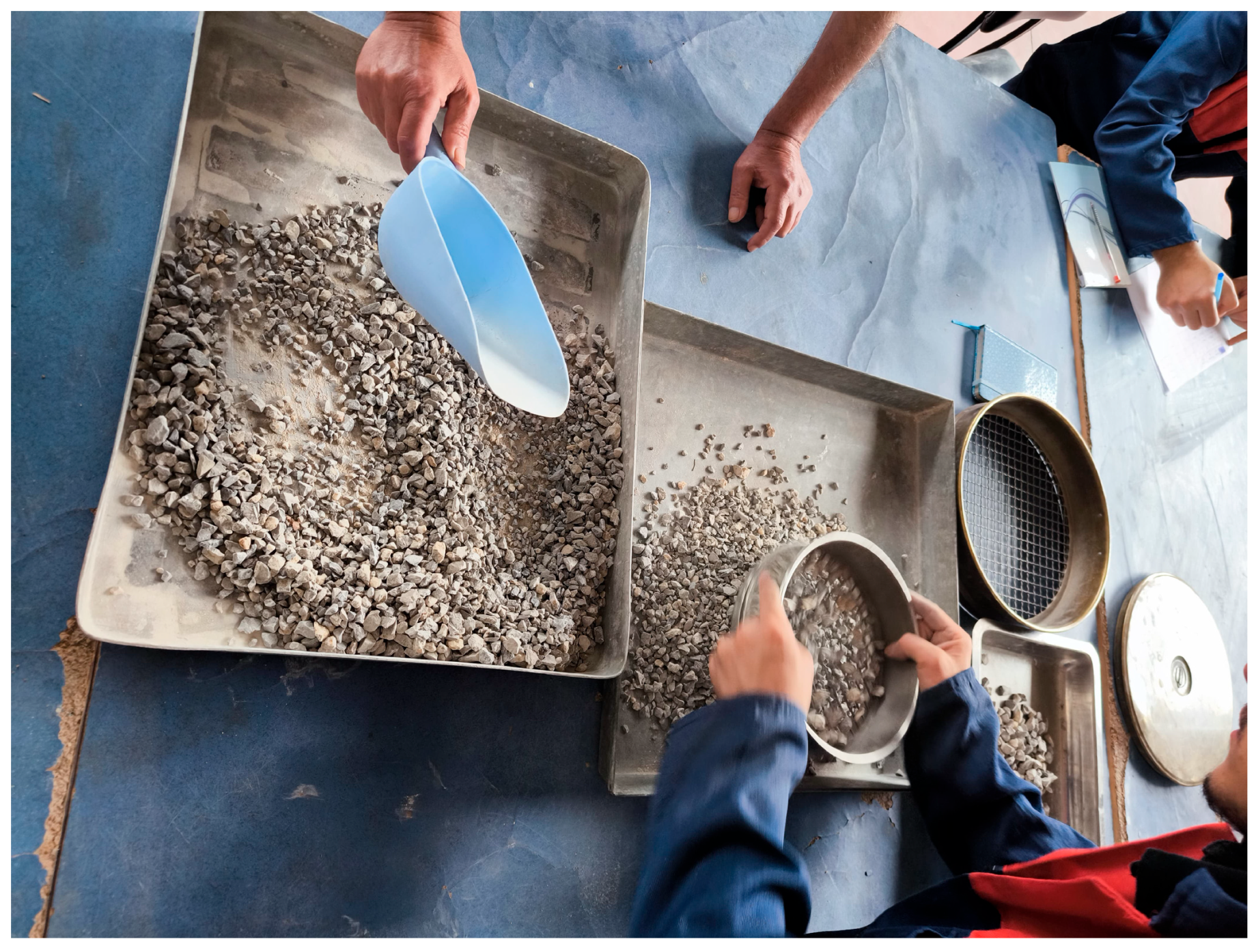 Aggregate Dig Sample Digital Image-Based Rapid Determination and Analysis of Grain Size ...