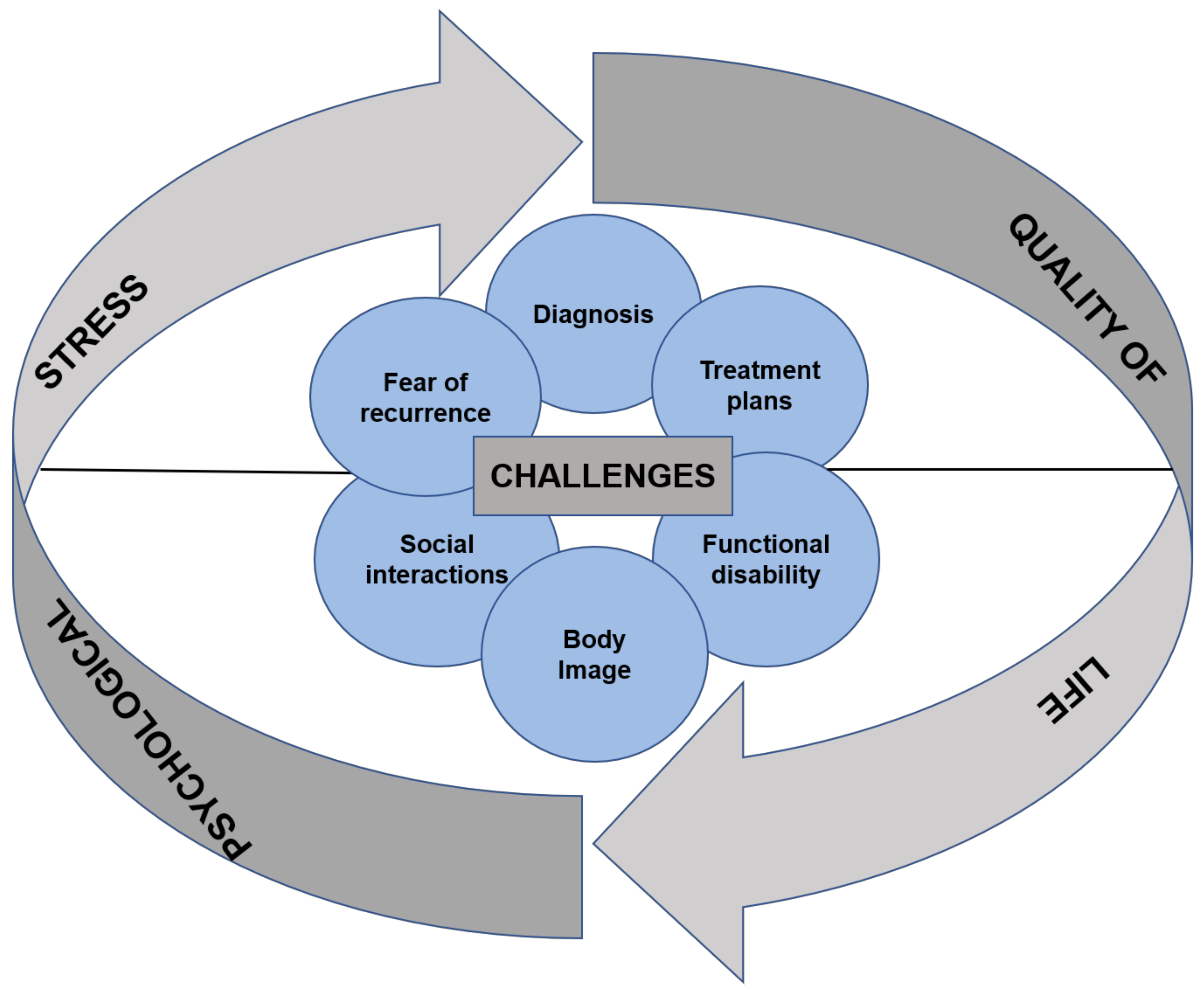 Cancers | Free Full-Text | Cancer and Stress: Does It Make a Difference to  the Patient When These Two Challenges Collide?