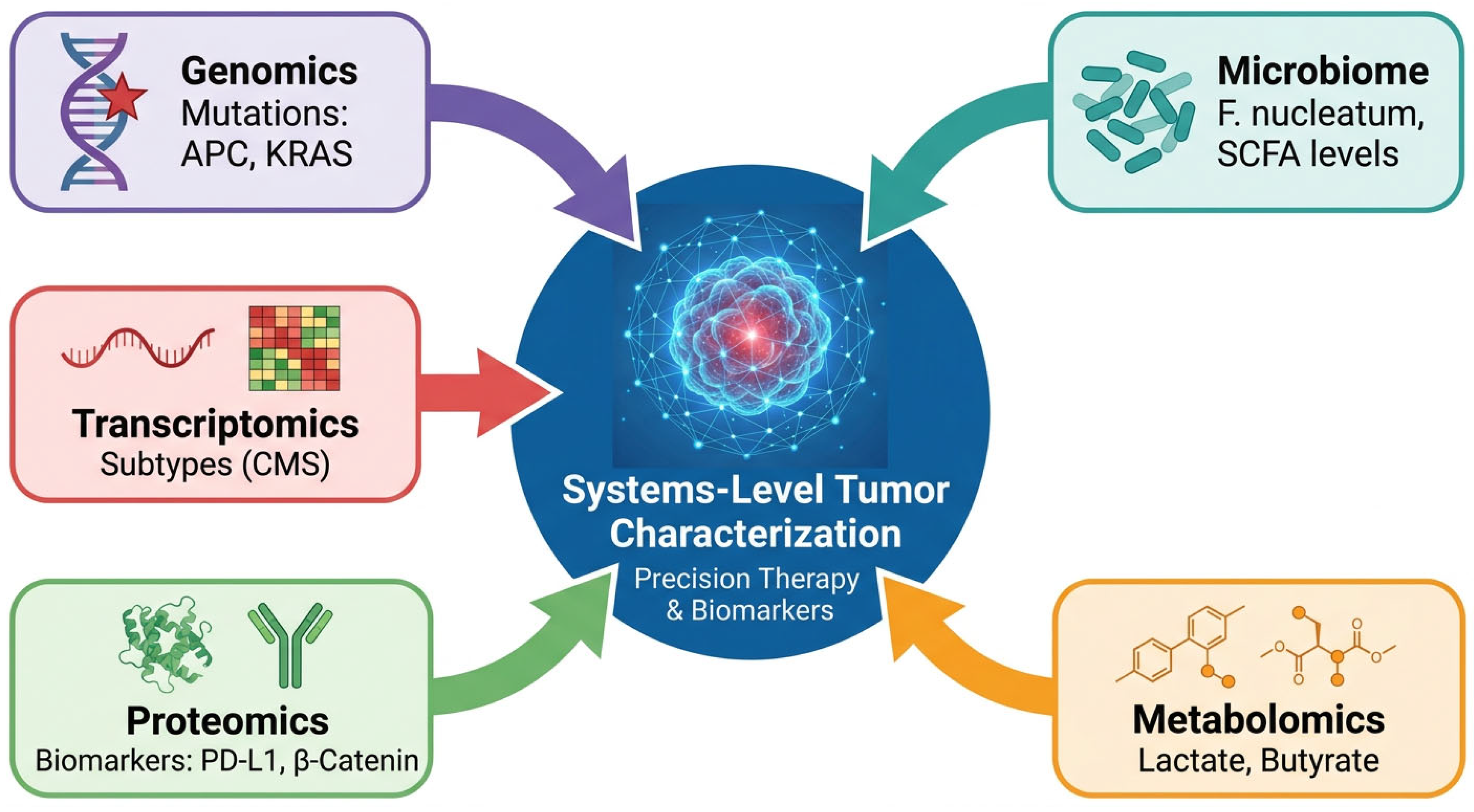 Multi Omics Integration in Colorectal Cancer: From Molecular Insights ...