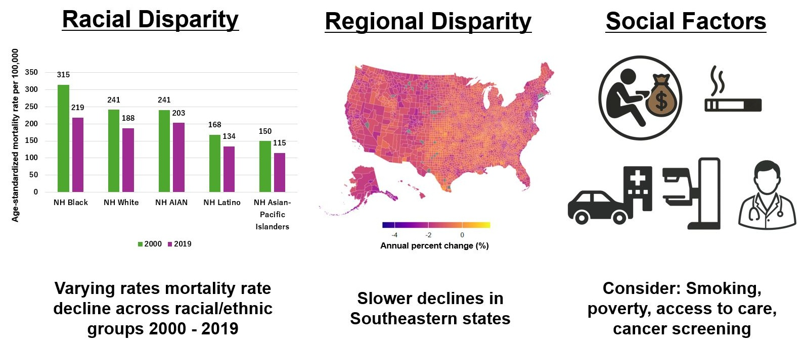 Racial/Ethnic Disparities in Neoplasm-Related Mortality and the Social ...