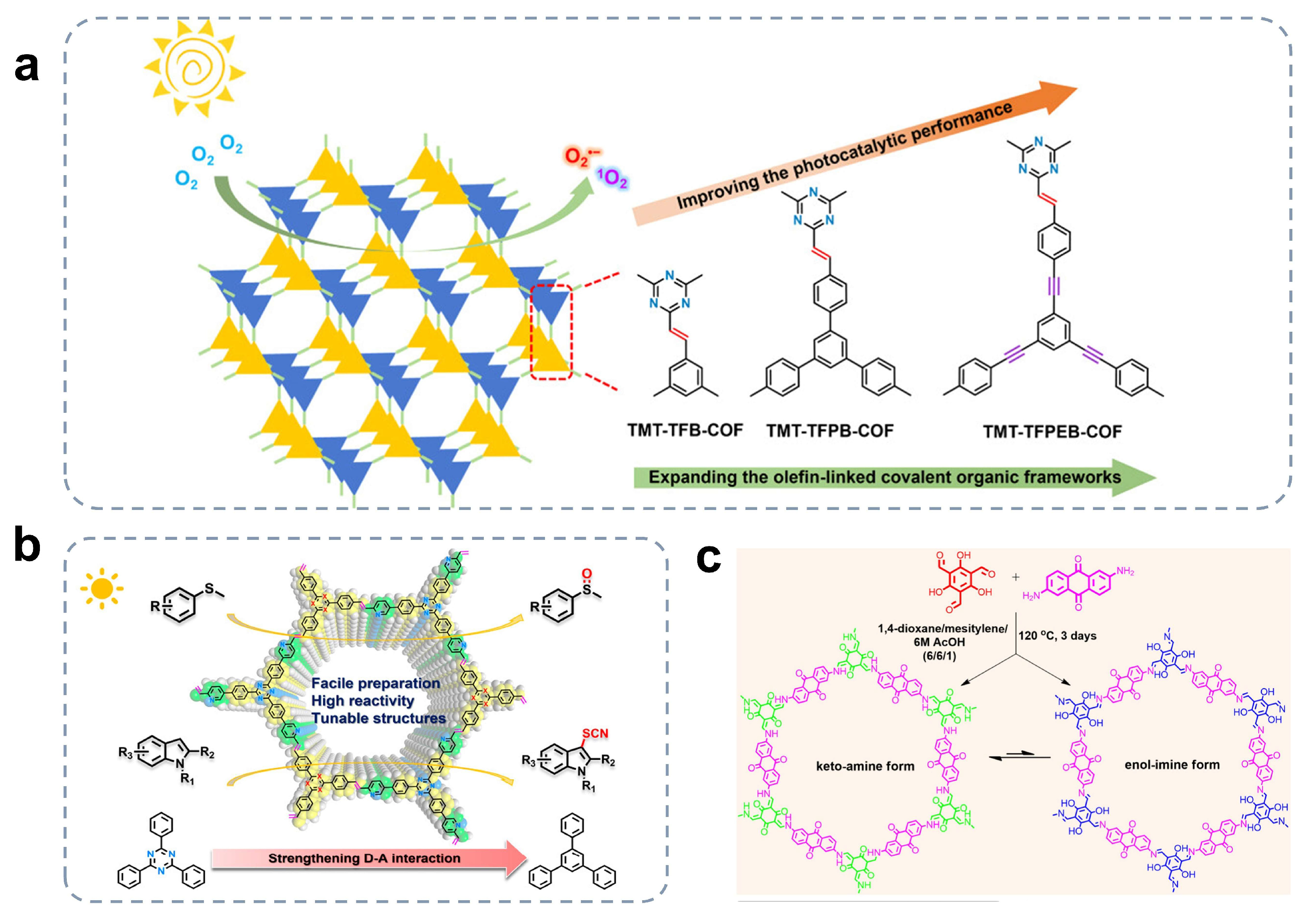 Rational Design and Advancement of Metal-Free Covalent Organic ...