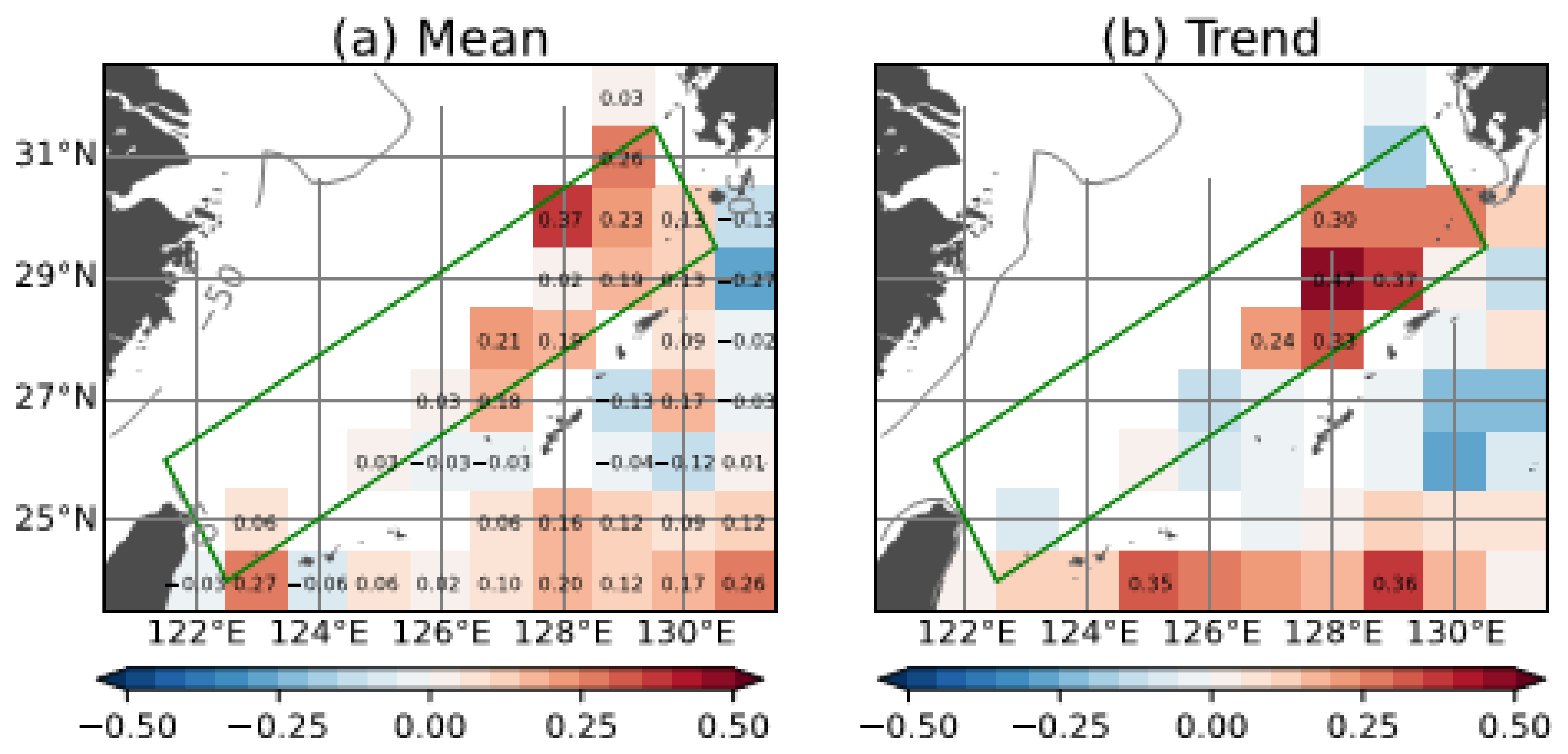 Long-Term Variation in Mesoscale Eddy Activity Around the Kuroshio in ...