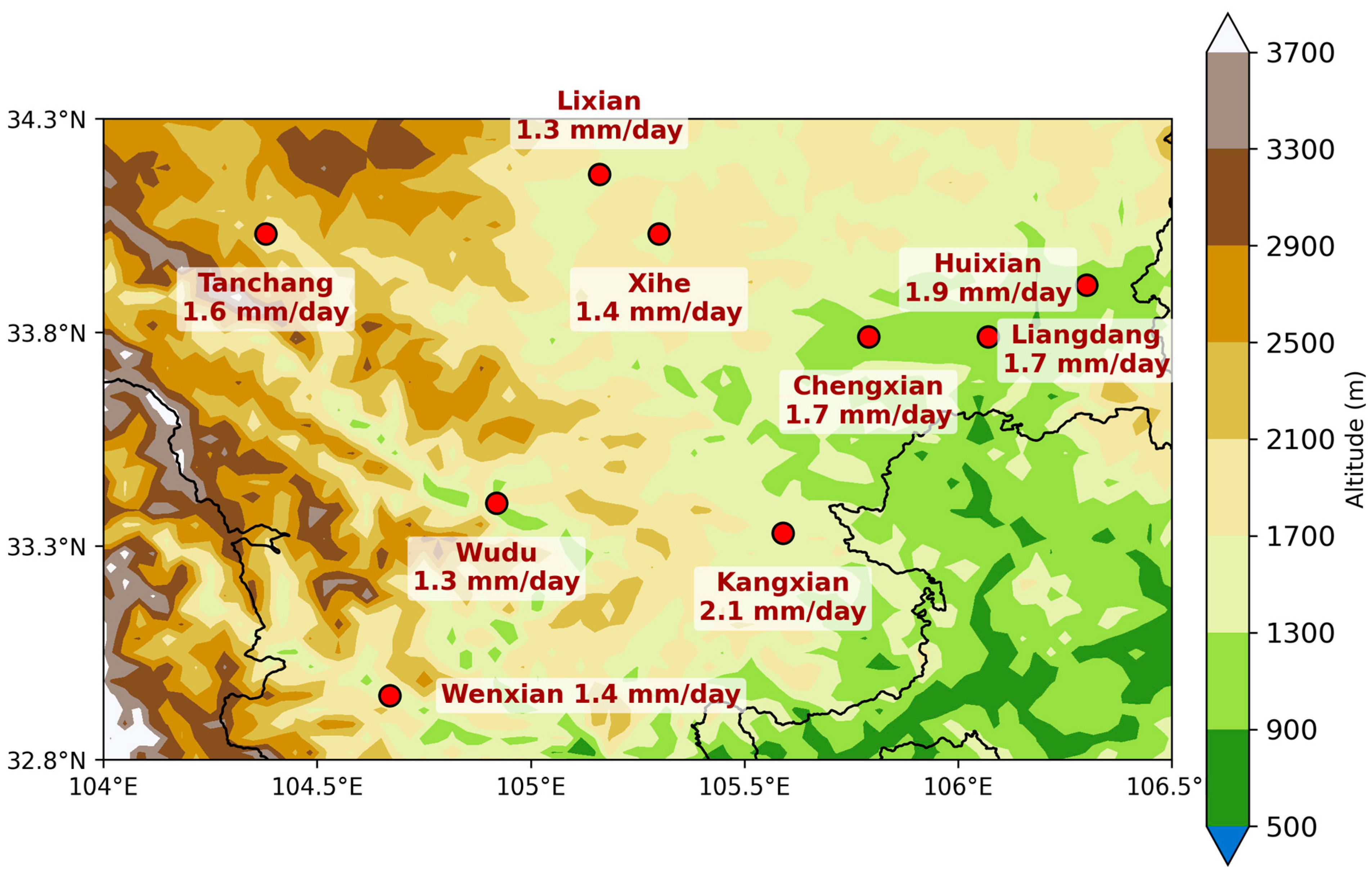 A Spatiotemporal Interpolation Method for Regional Precipitation Data ...