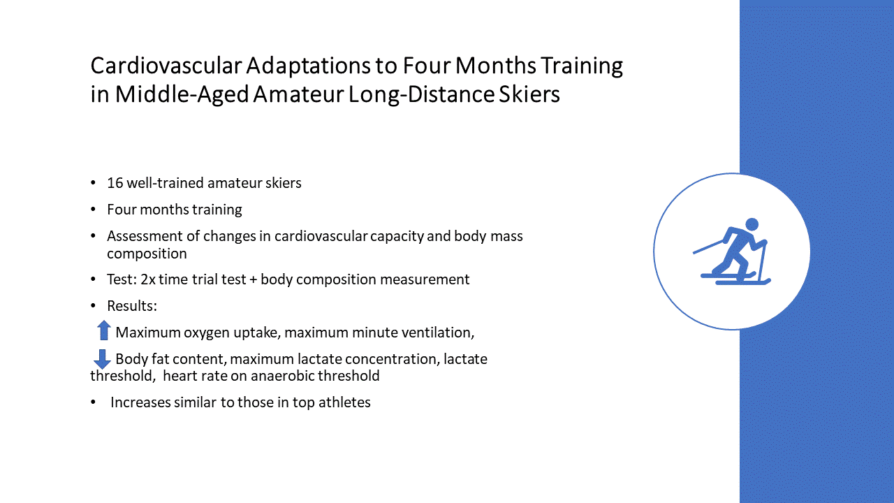 Diagnostics Free Full-Text Cardiovascular Adaptations to Four Months Training in Middle-Aged Amateur Long-Distance Skiers image