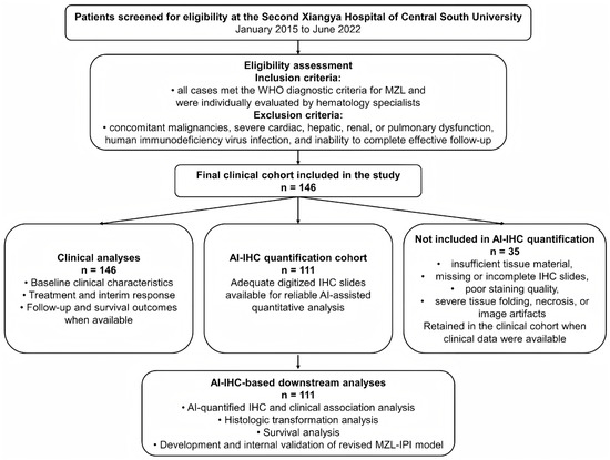 AI-Enhanced Quantitative IHC Analysis for Prognostic Stratification in Marginal Zone Lymphoma: Development of a Revised MZL-IPI Model