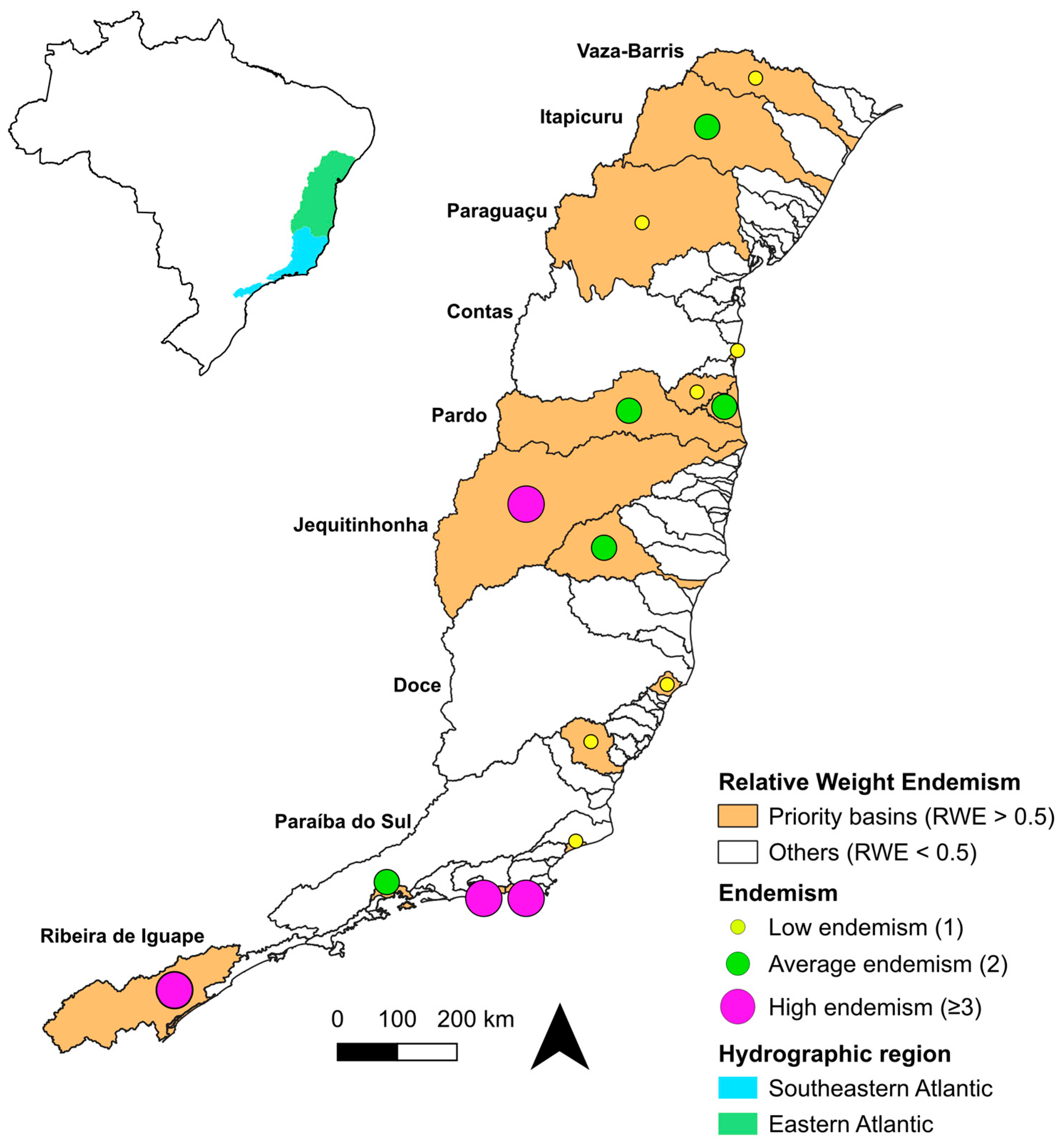 Patterns of Diversity and Endemism of Killifishes (Cyprinodontiformes ...