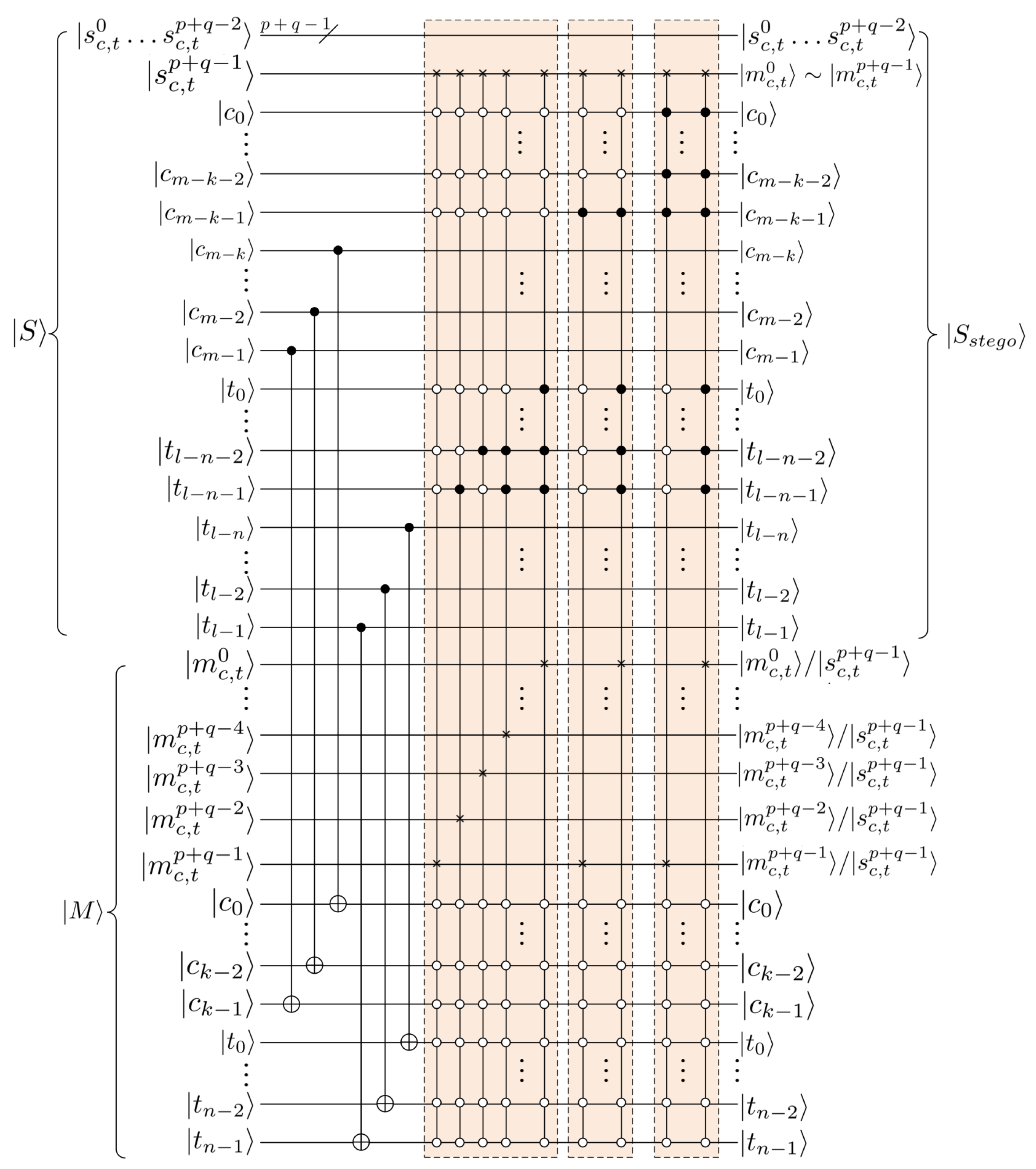Two Novel Quantum Steganography Algorithms Based on LSB for ...