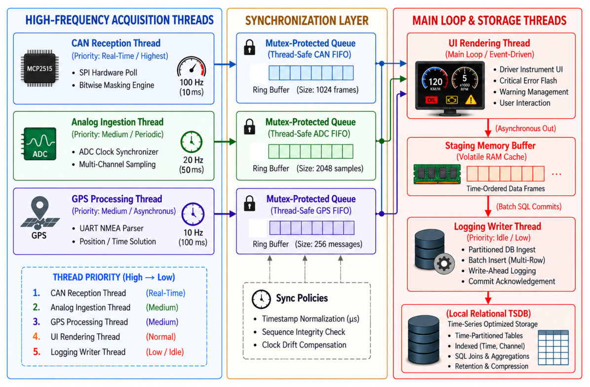 Discrete Instrumentation Integrated CAN-Bus System: A Software-Defined Multi-Threaded Instrument ...