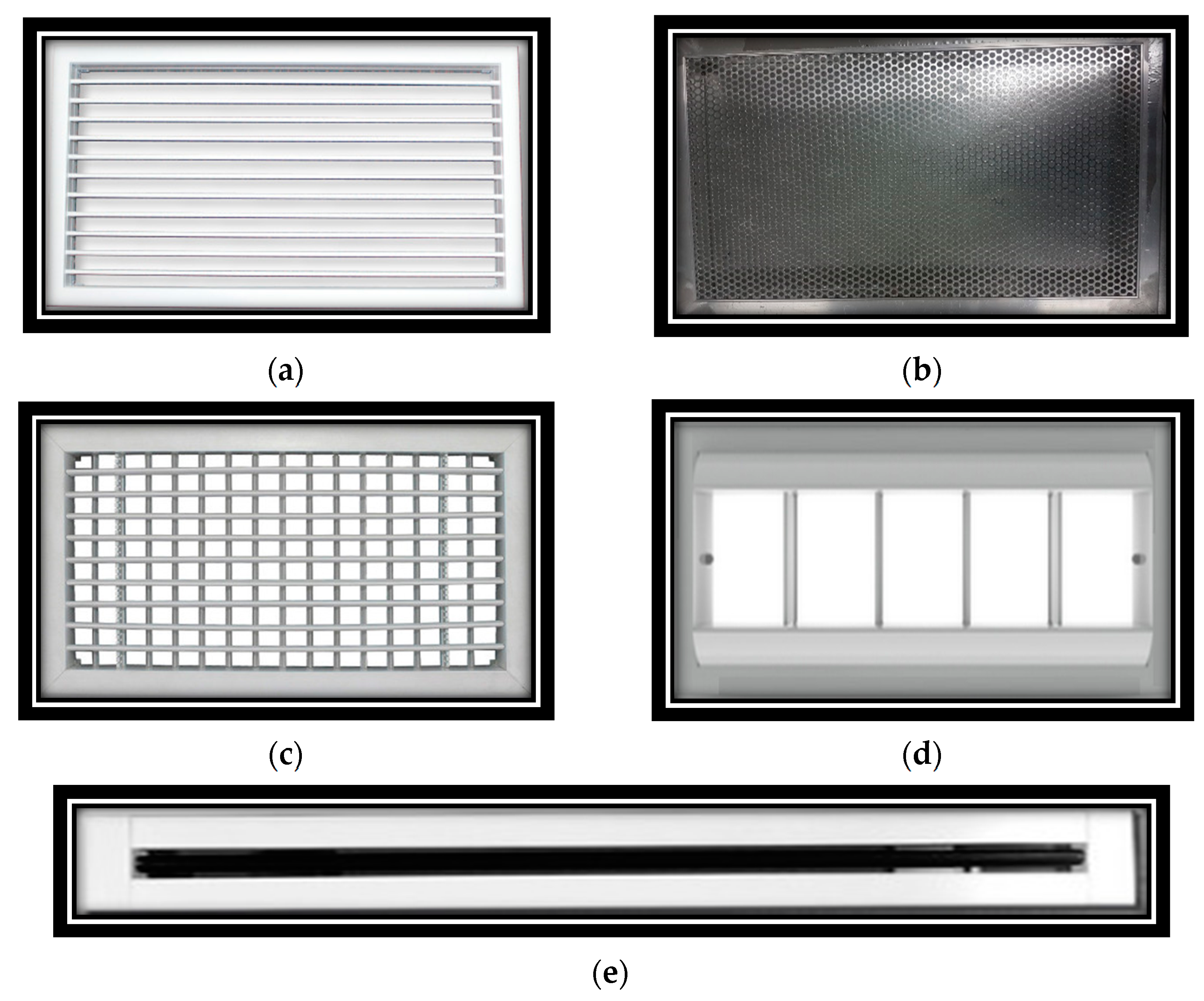 Continuous supply and return air grille in an ICU