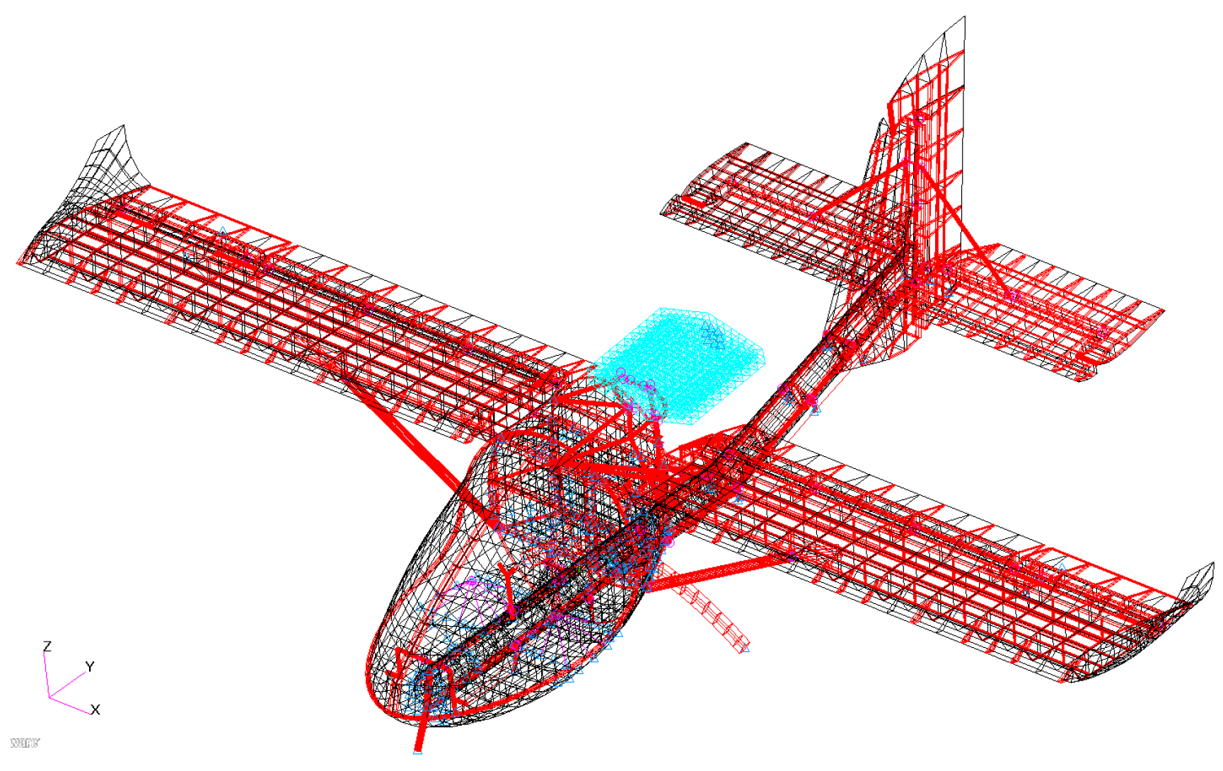 Structural Model of a Very Light Airplane for Flutter Analyses ...