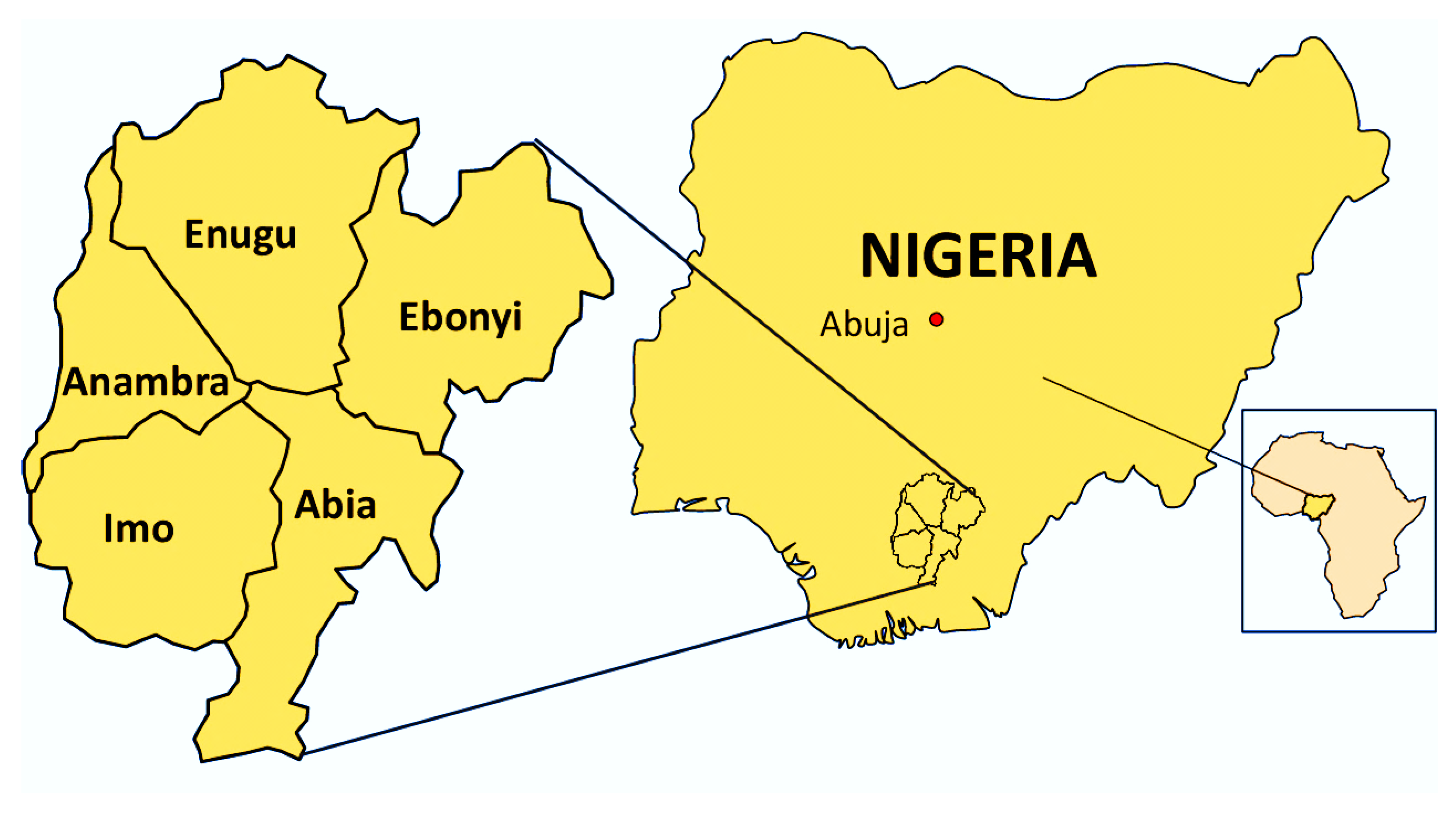 igbo map