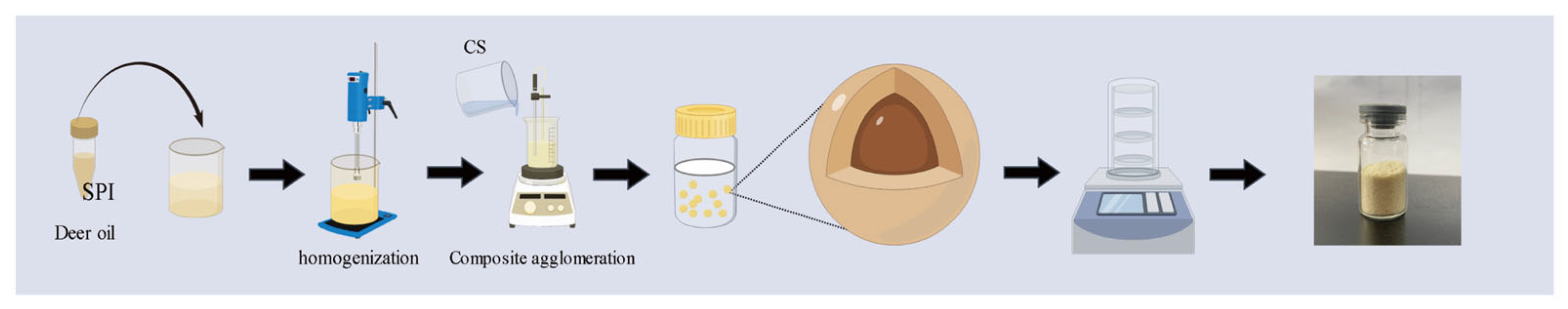 Microencapsulation Of Deer Oil In Soy Protein Isolate–chitosan Complex 