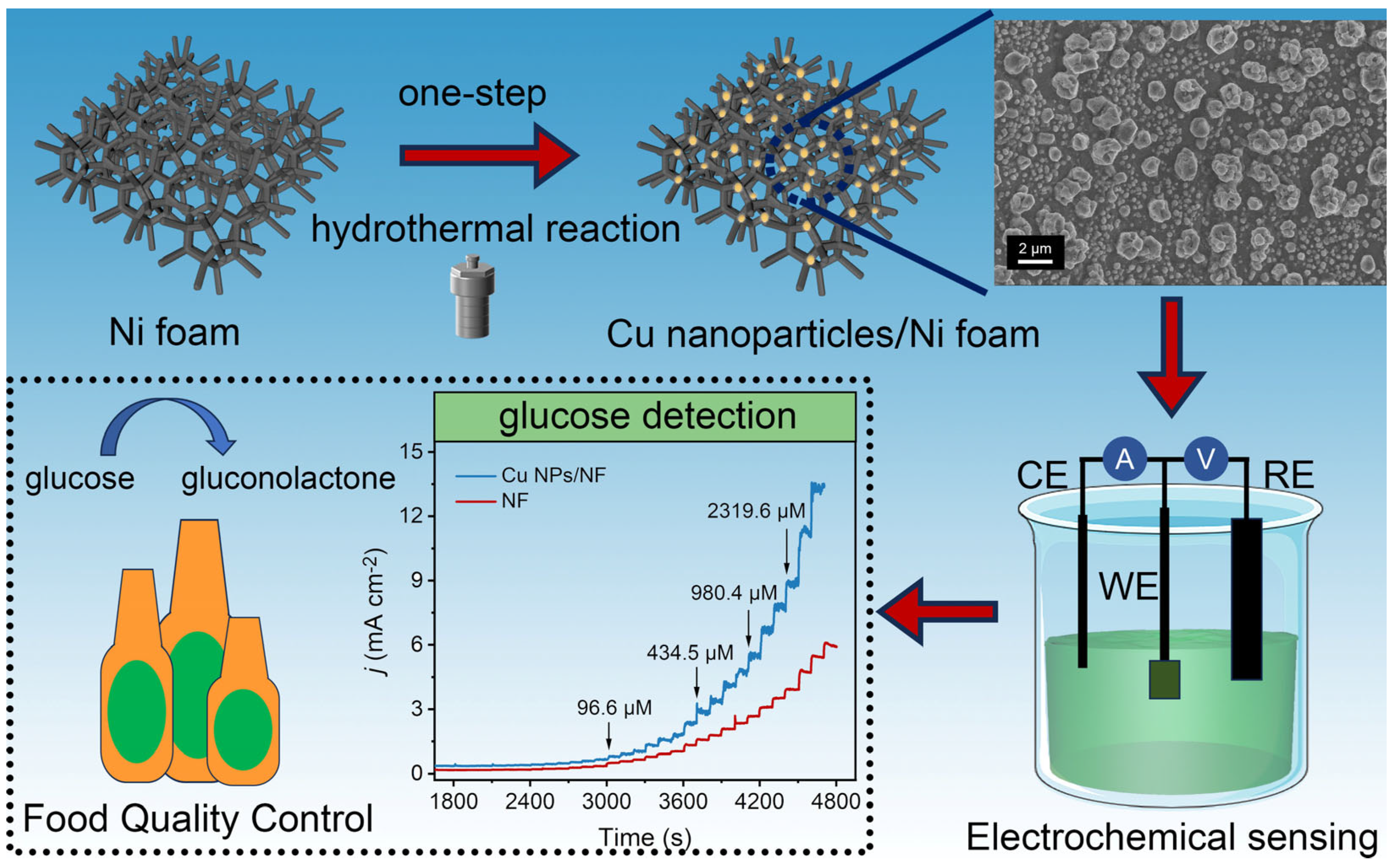 Facile In Situ Synthesis of Self-Supporting Cu Nanoparticles/Nickel ...