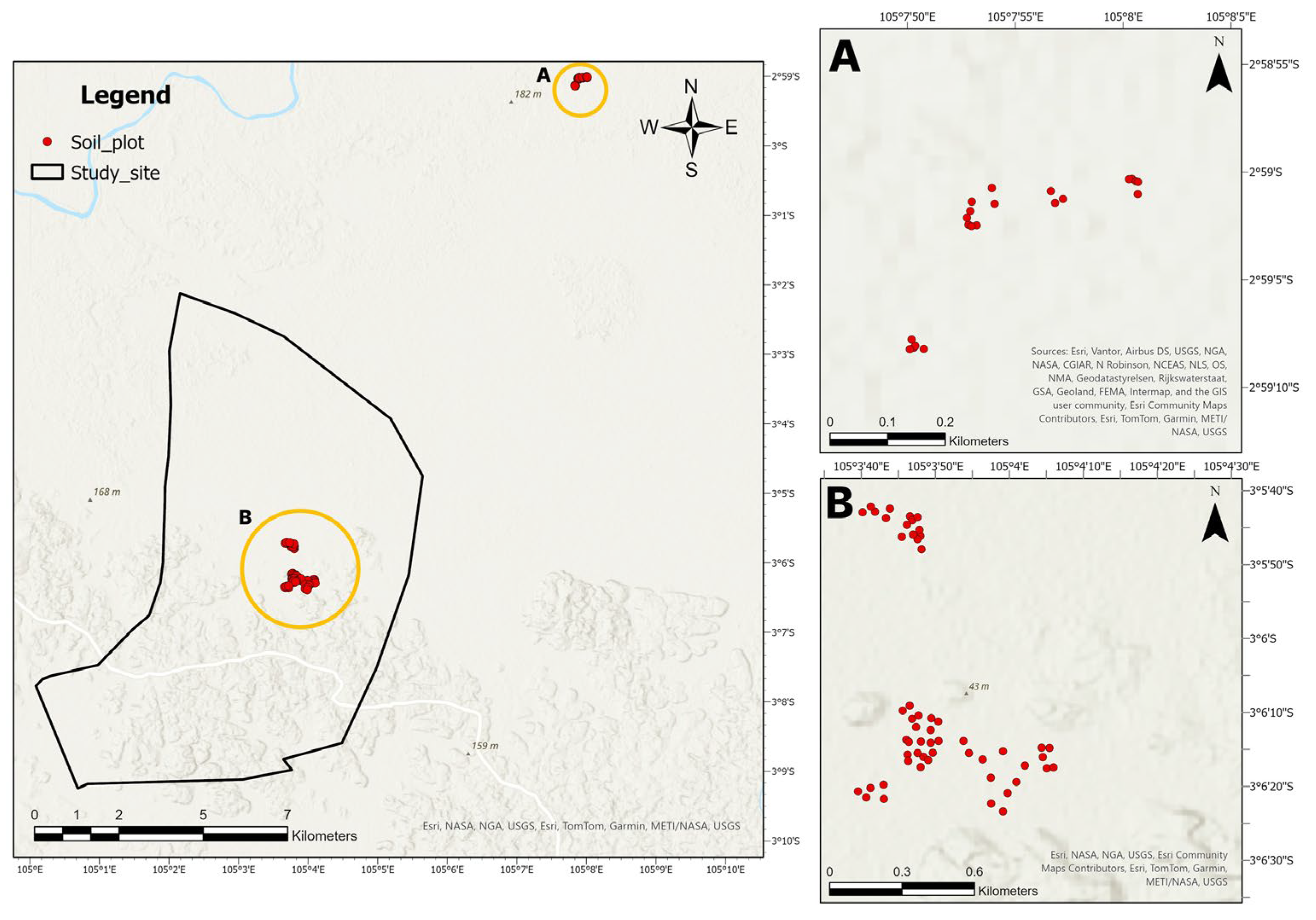 Estimation and Spatial Mapping of Soil Carbon Stock in the Perigi ...