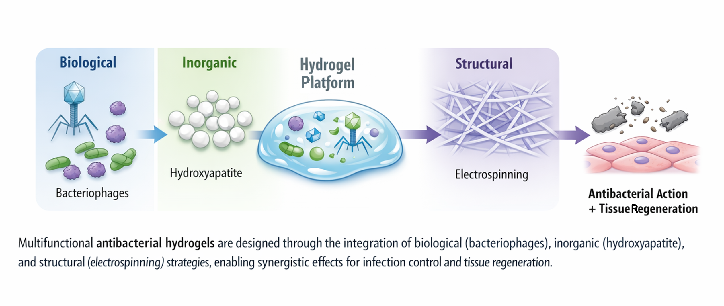 Designing Multifunctional Antibacterial Hydrogels: A Tri-Pillar ...