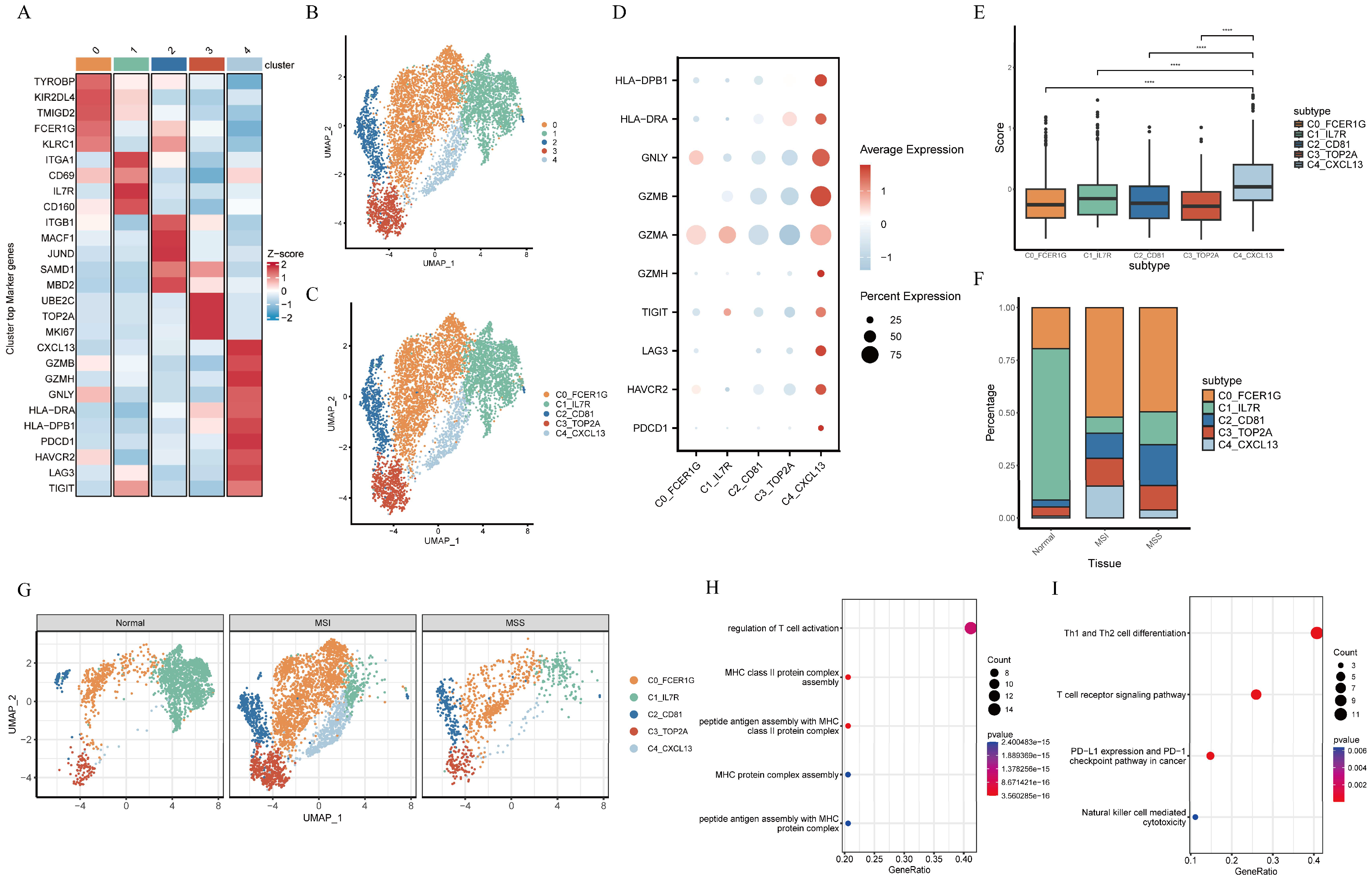 Single-Cell Sequencing Reveals γδT Cell Heterogeneity Under Distinct ...