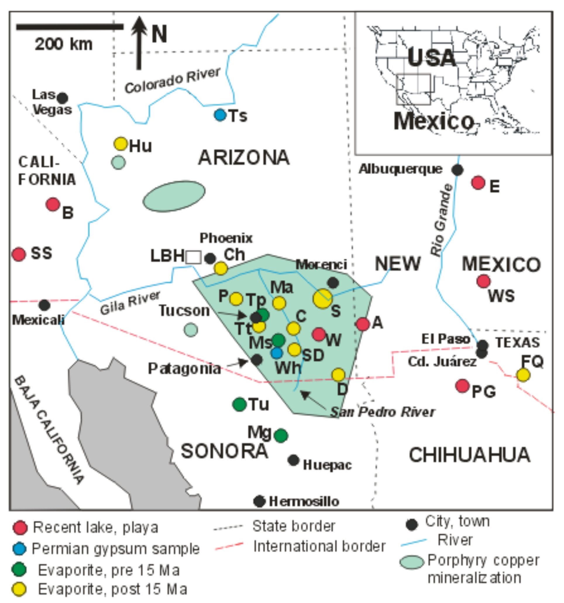 Mansion convergence Hunger Geosciences | Free Full-Text | The Origins of Sulfate in Cenozoic  Non-Marine Evaporites in the Basin and-Range Province, Southwestern North  America