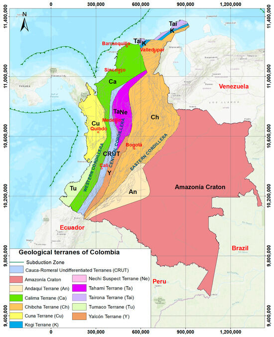 Geosciences | Free Full-Text | Natural H2 Emissions in Colombian ...