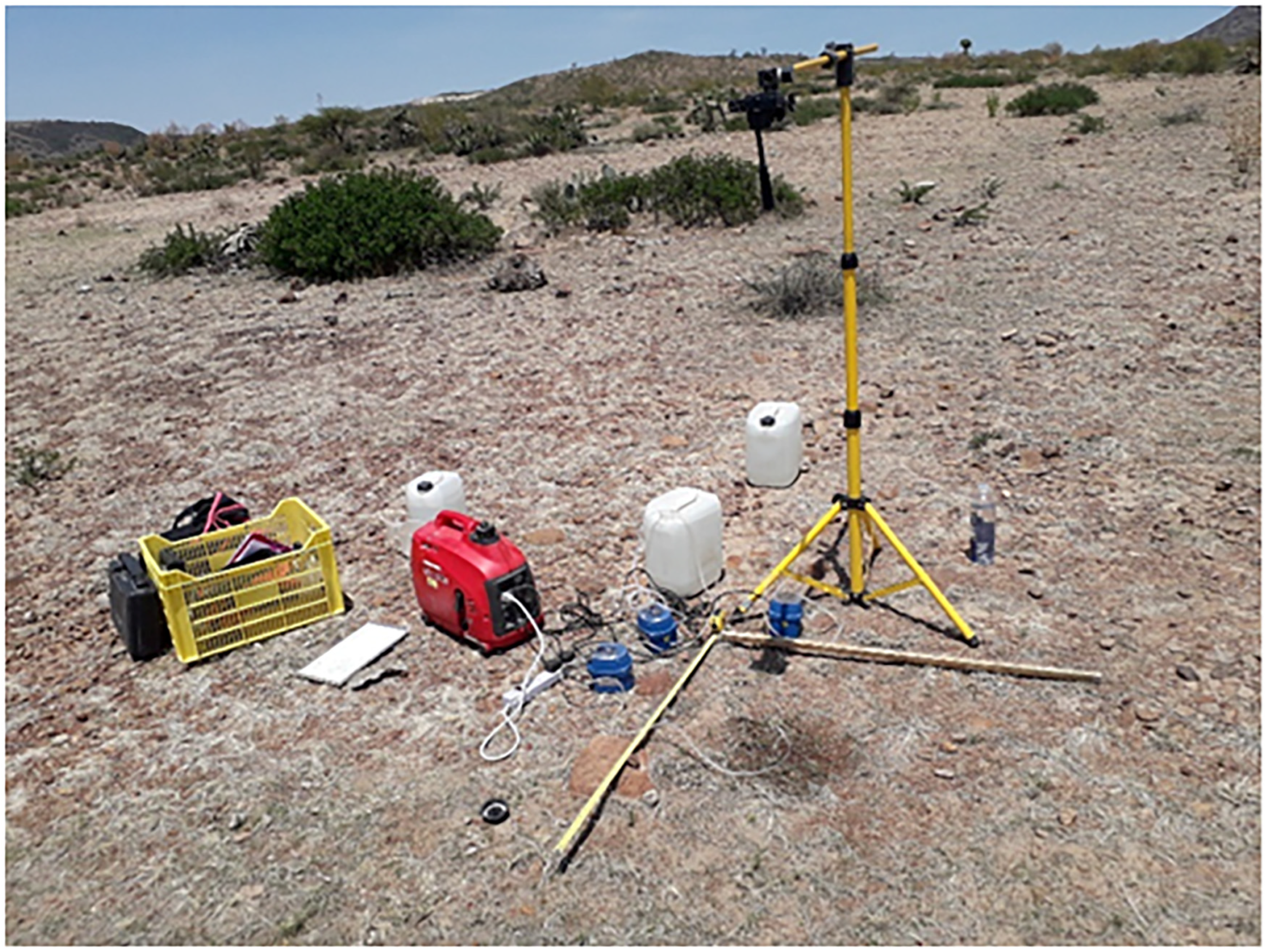 Portable Infiltrometer Estimating Saturated Hydraulic Conductivity and Effective Net Capillary ...