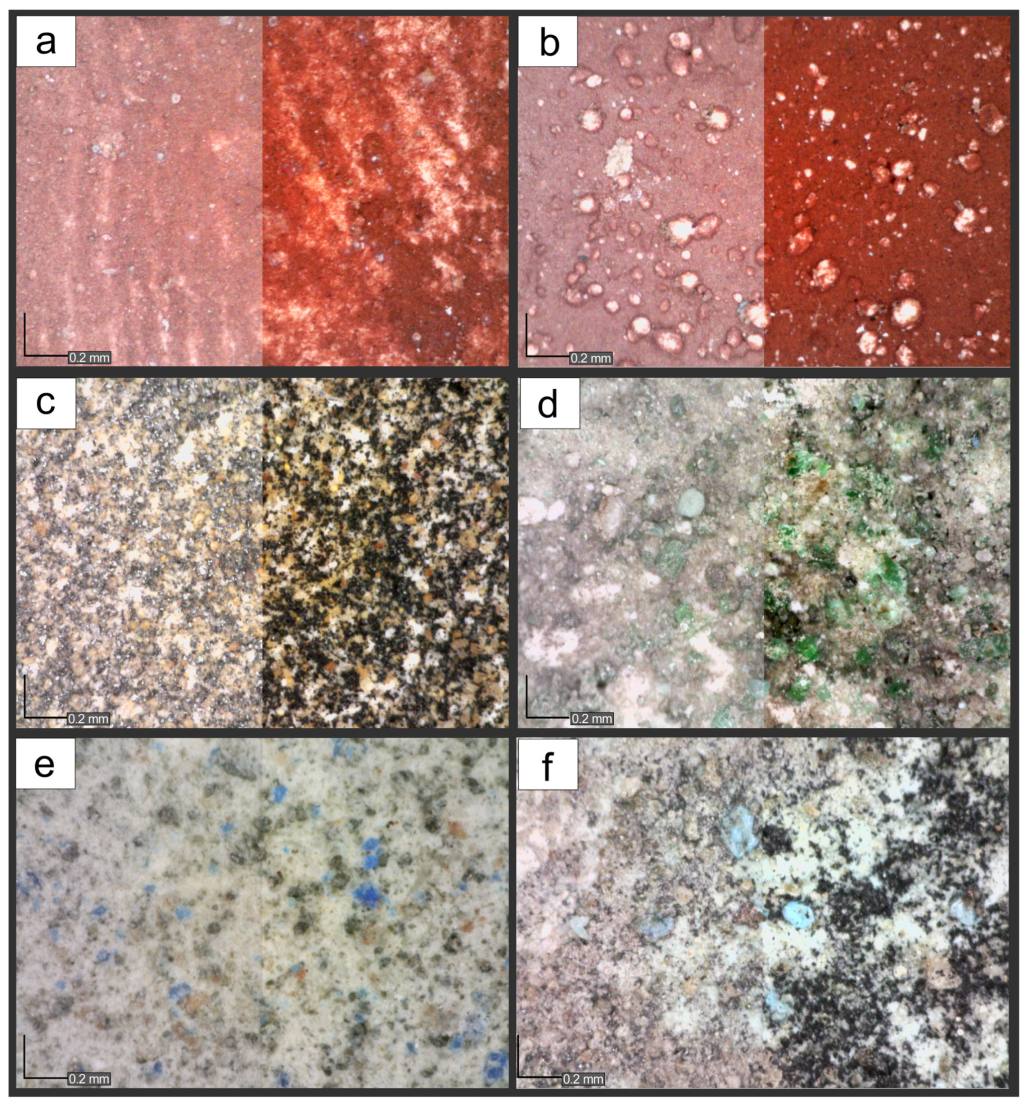 Pigments investigated in this study. Pigments, obtained from Kremer