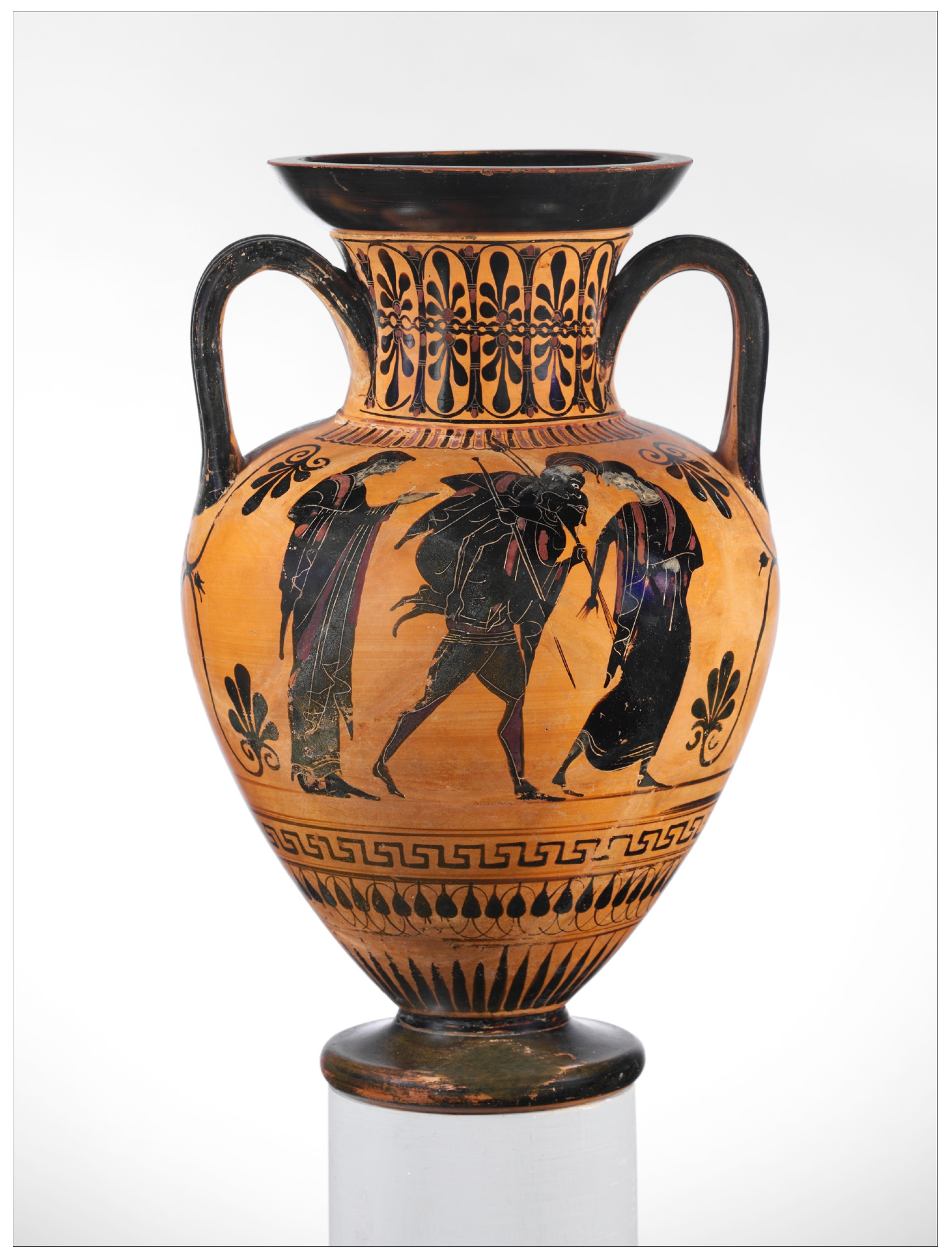 Antique Dark Terra Cotta Vase - 12 – Finerly Decor