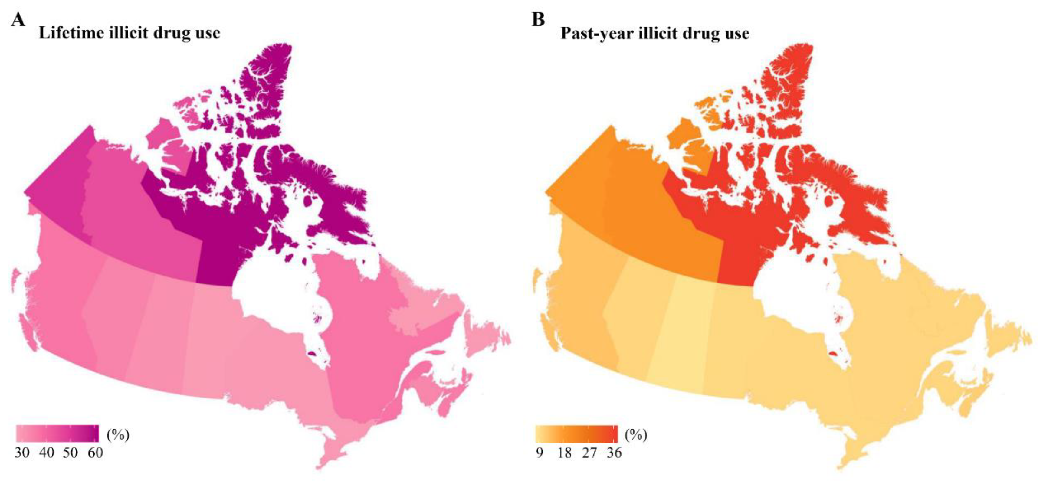 IJERPH Free Full-Text Illicit Drug Use in Canada and Implications for Suicidal Behaviors, and Household Food Insecurity Findings from a Large, Nationally Representative Survey pic