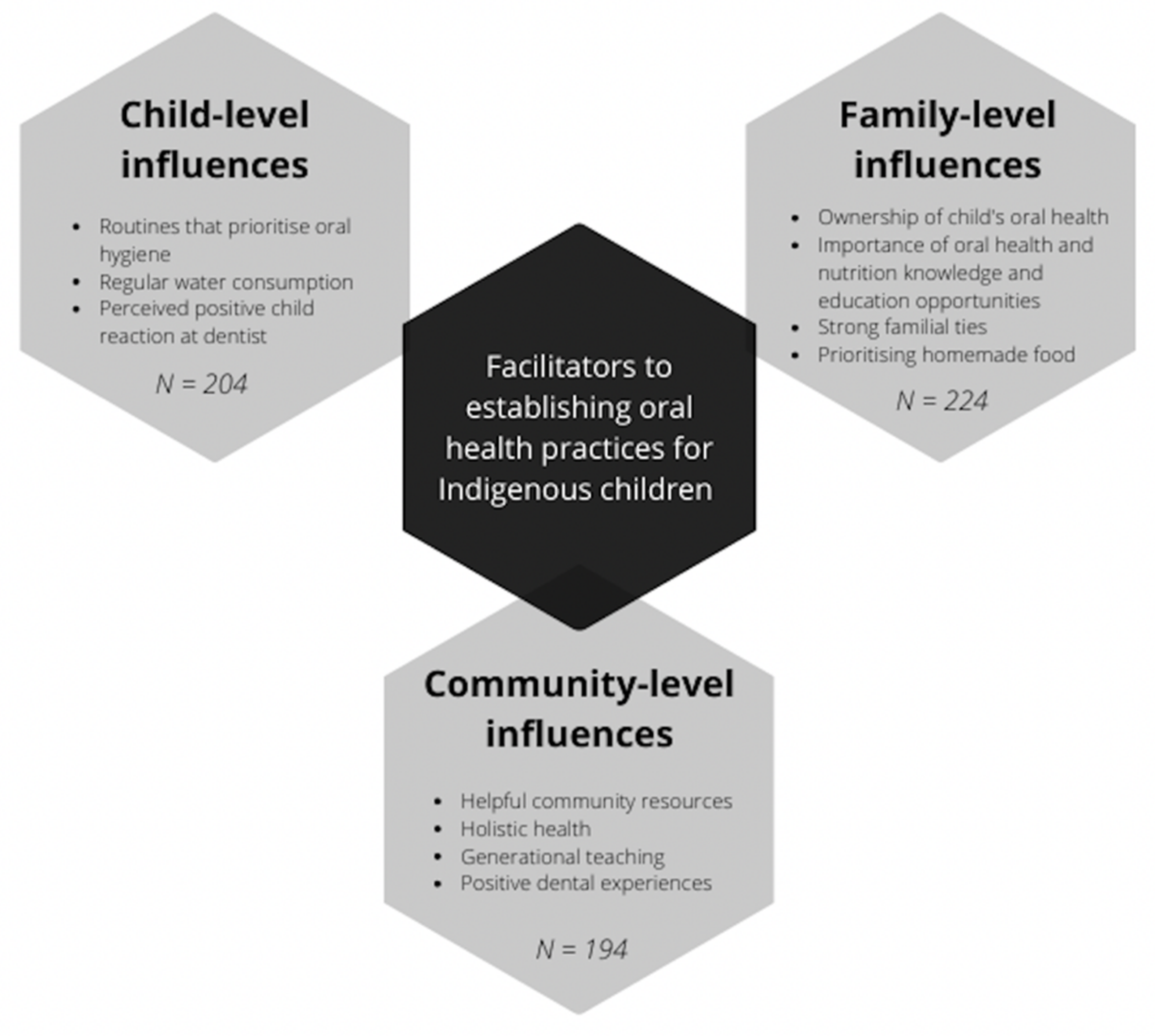 IJERPH Free Full-Text Child-, Family-, and Community-Level Facilitators for Promoting Oral Health Practices among Indigenous Children photo