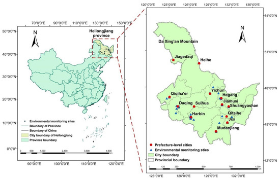 Ijerph Free Full Text Spatiotemporal Heterogeneity And The Key Influencing Factors Of Pm25 0051