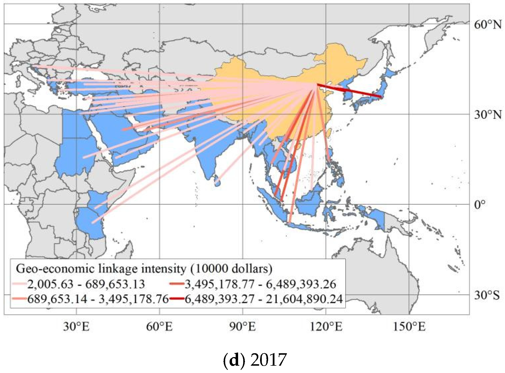 IJERPH Free FullText GeoEconomic Linkages between China and the