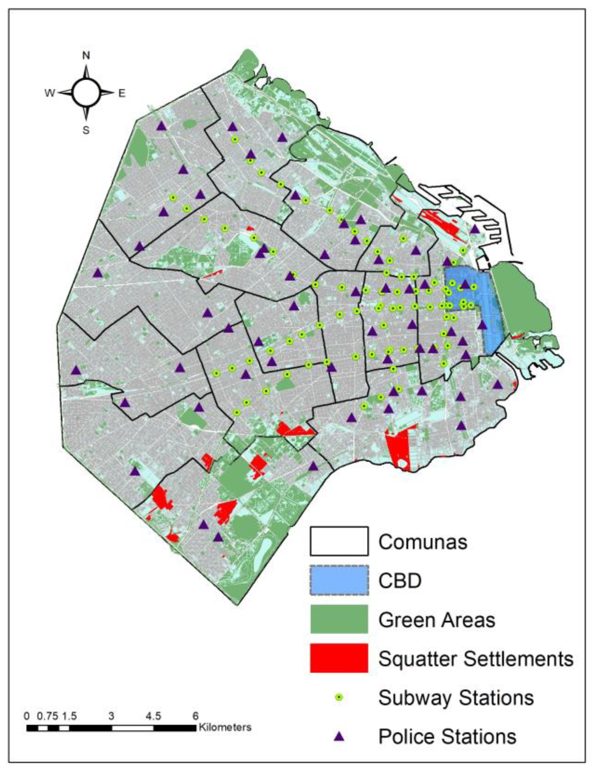 IJGI | Free Full-Text | Examining the Effect of Squatter Settlements in the  Evolution of Spatial Fragmentation in the Housing Market of the City of  Buenos Aires by Using Geographical Weighted Regression