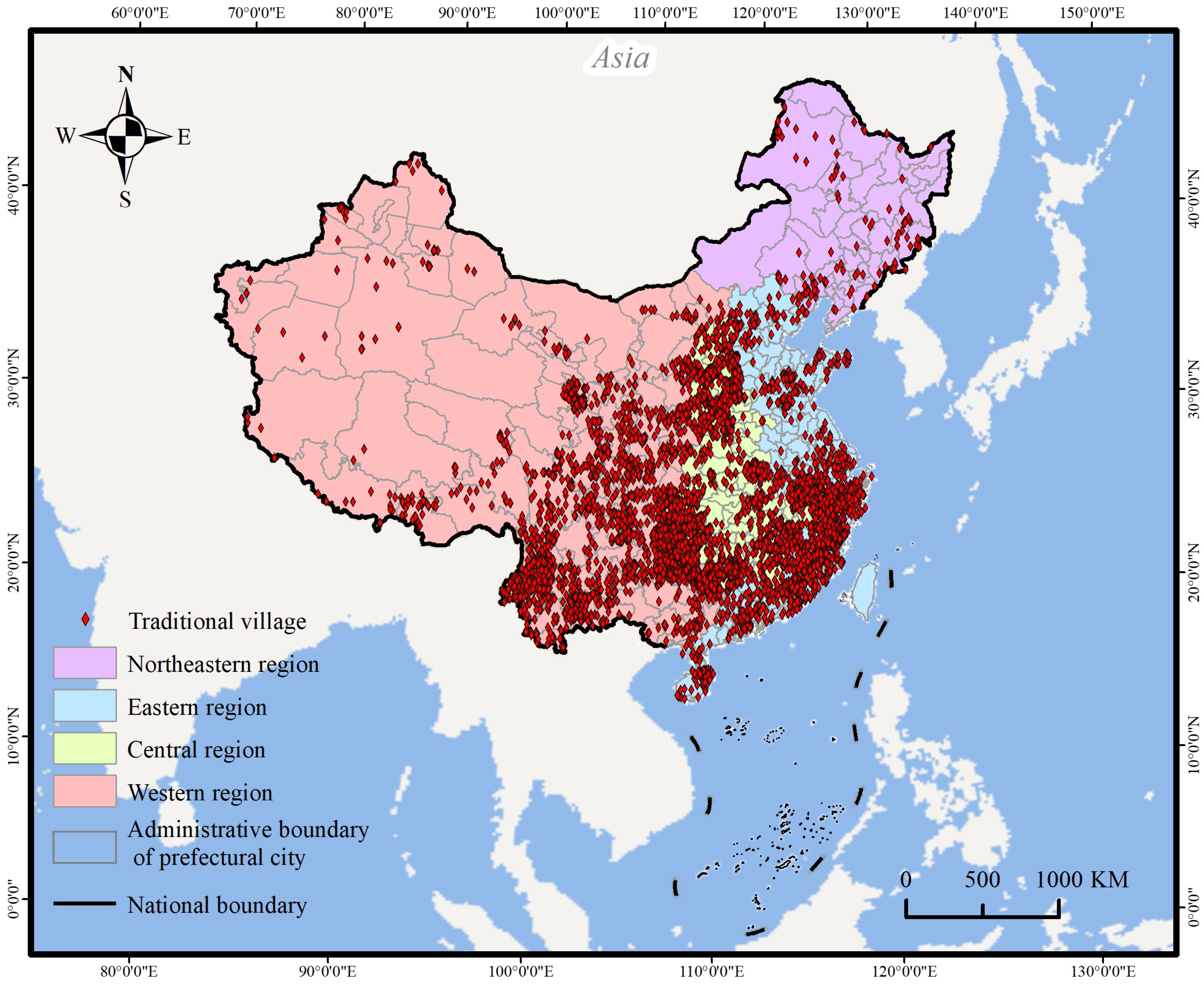 Spatial Patterns and Influencing Factors of Chinese Traditional ...