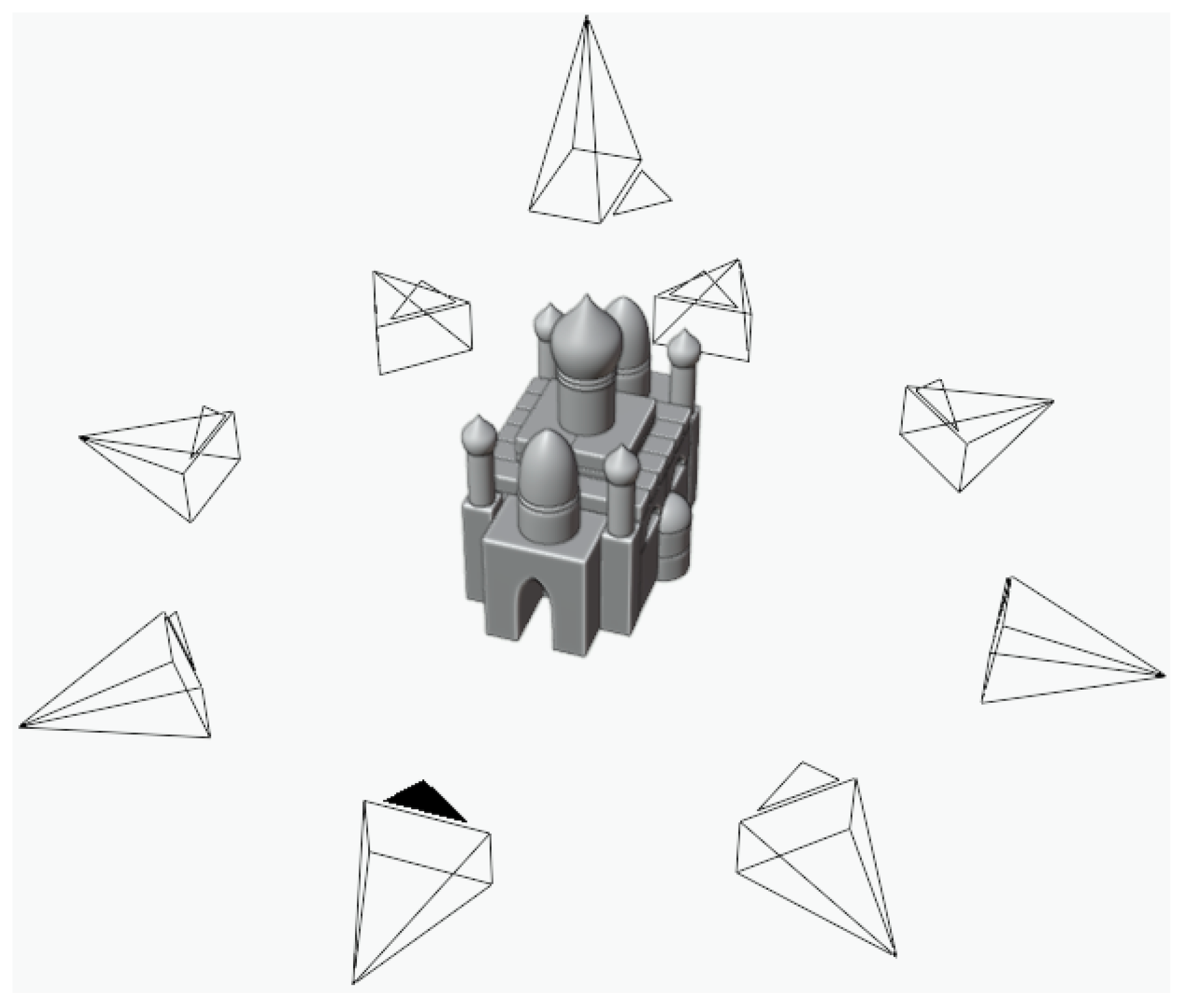 View-Invariant 3D Building Retrieval with Topological Perception-Guided ...