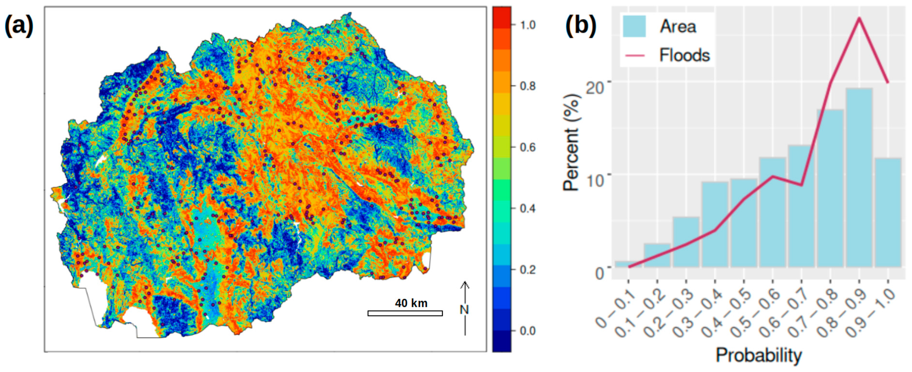 Multilevel Flood Susceptibility Mapping by Fuzzy Sets, Analytical ...