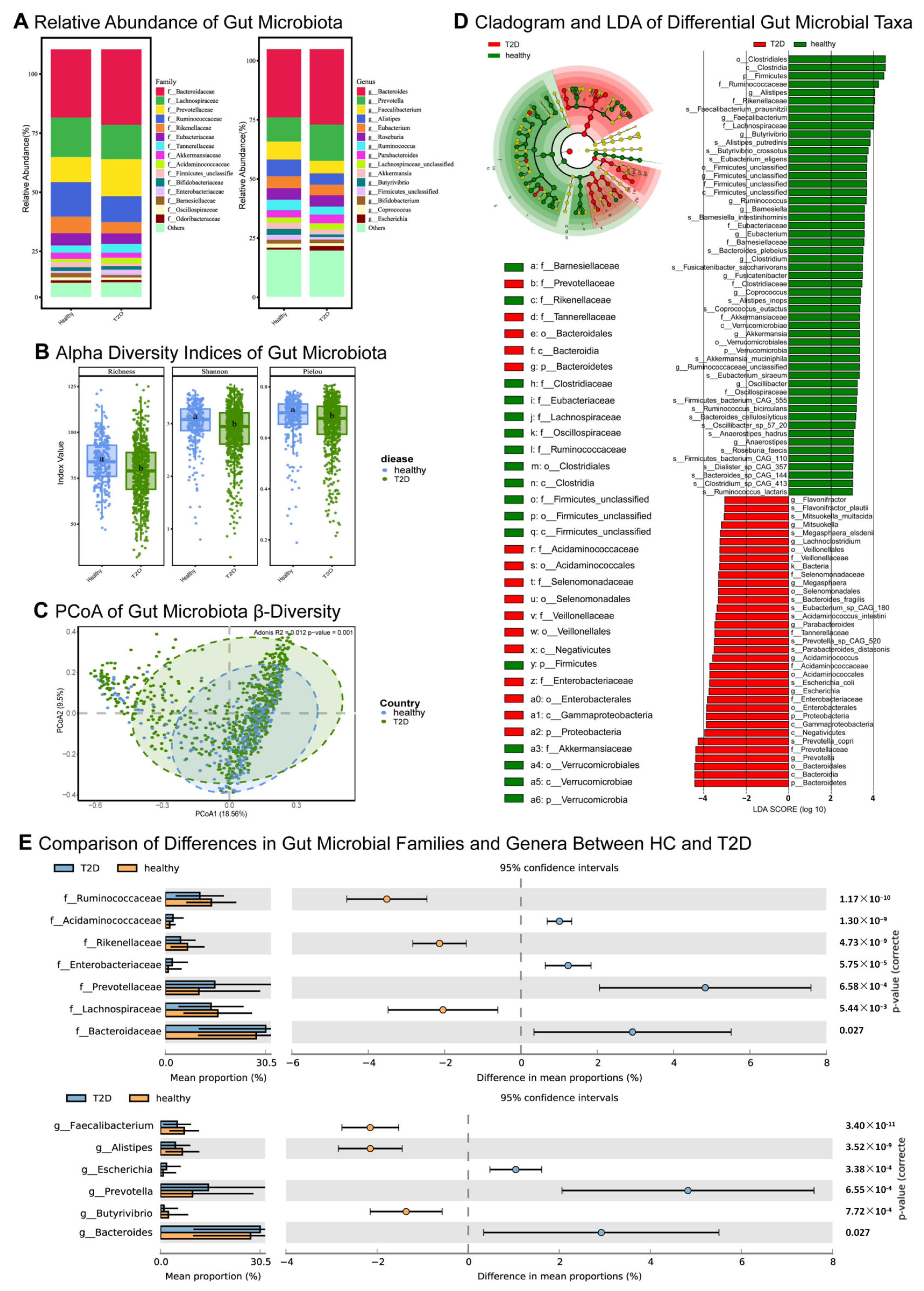 Gut Microbiota and Type 2 Diabetes: Genetic Associations, Biological ...