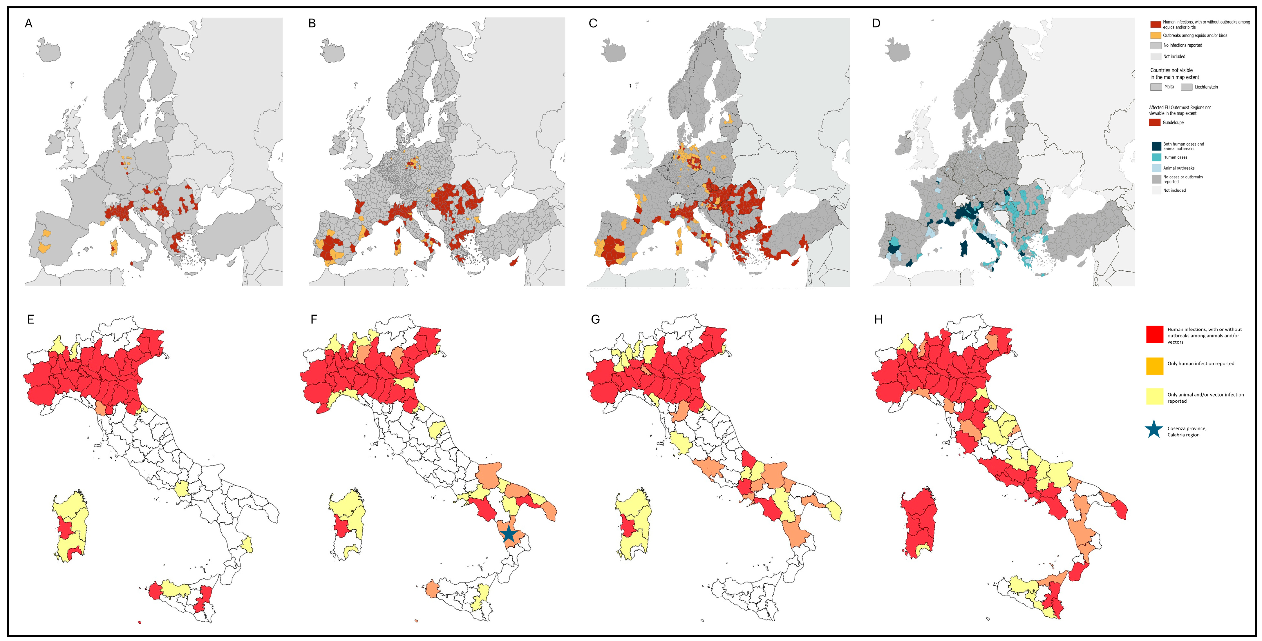 Strina Calabria Introduction of a European Central-South-Eastern West Nile Virus ...