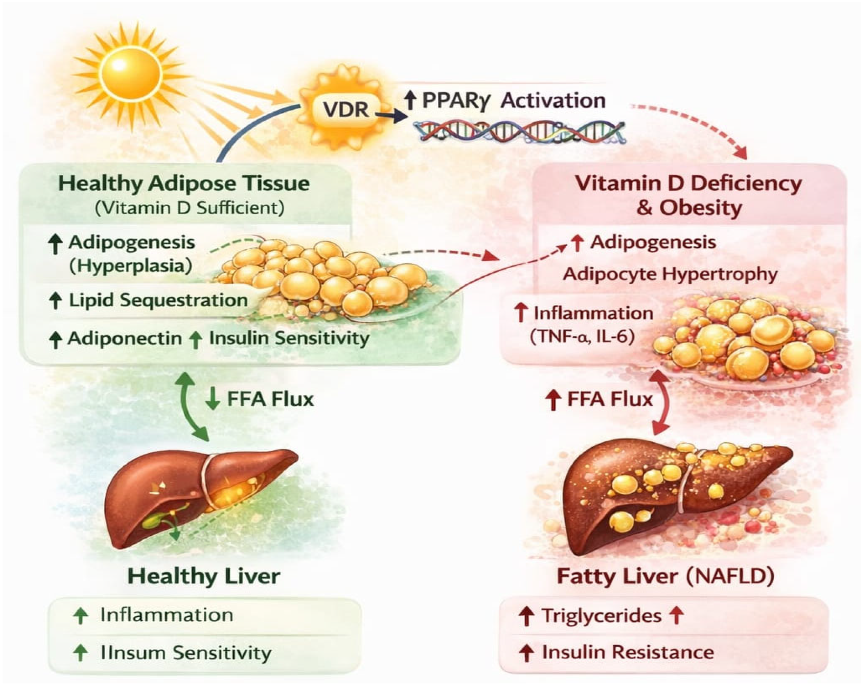 Vitamin D and Metabolic Dysfunction-Associated Steatotic Liver Disease ...
