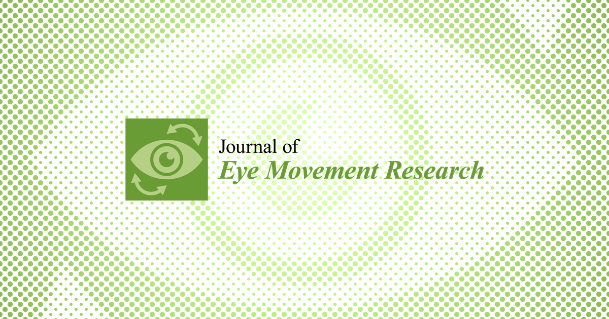 Journal of Eye Movement Research: Opening a New Chapter with MDPI