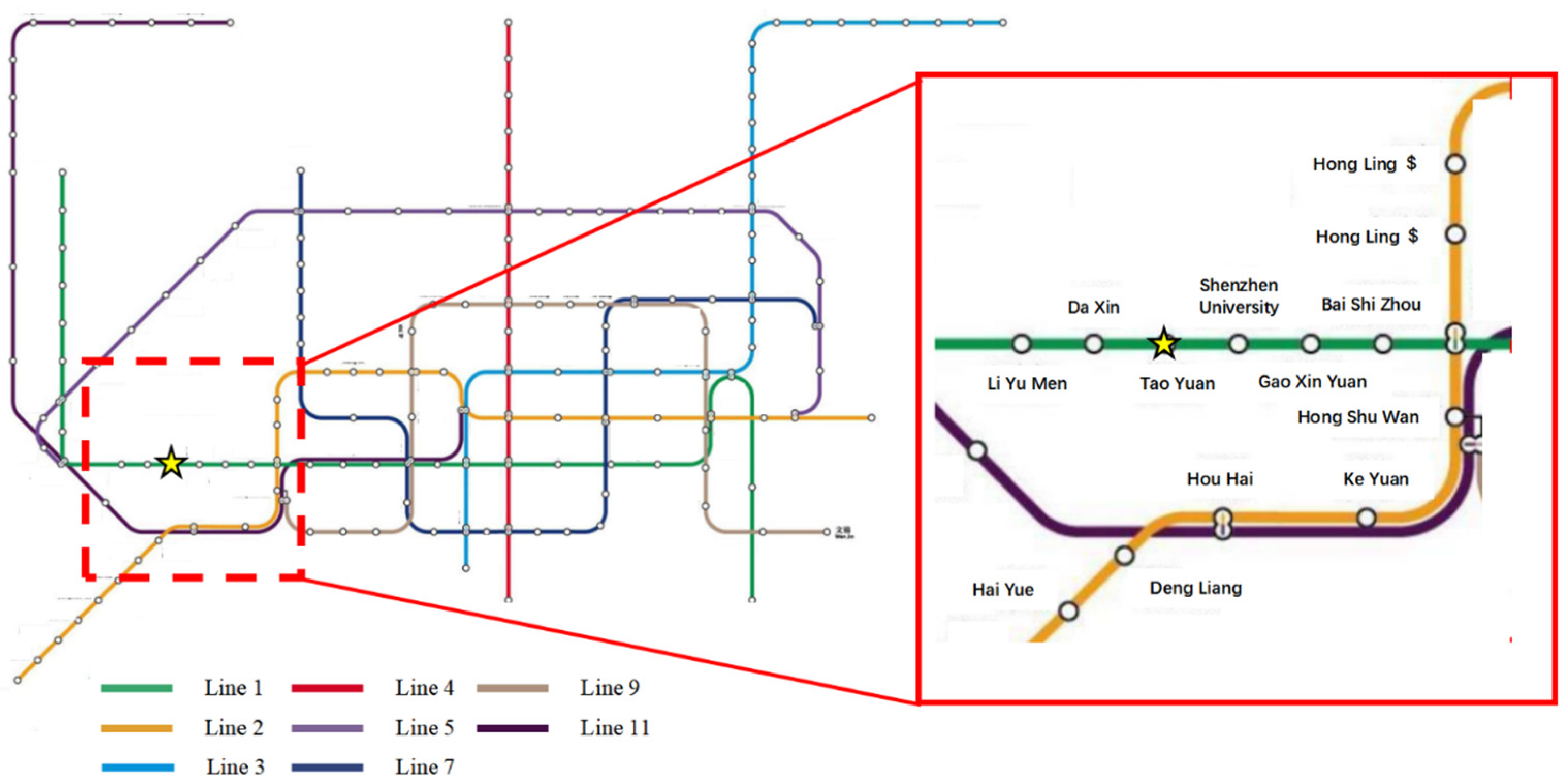 Train Delay Example Map Analyzing Train Delay Impacts on Subway Stations via a Three-Stage ...