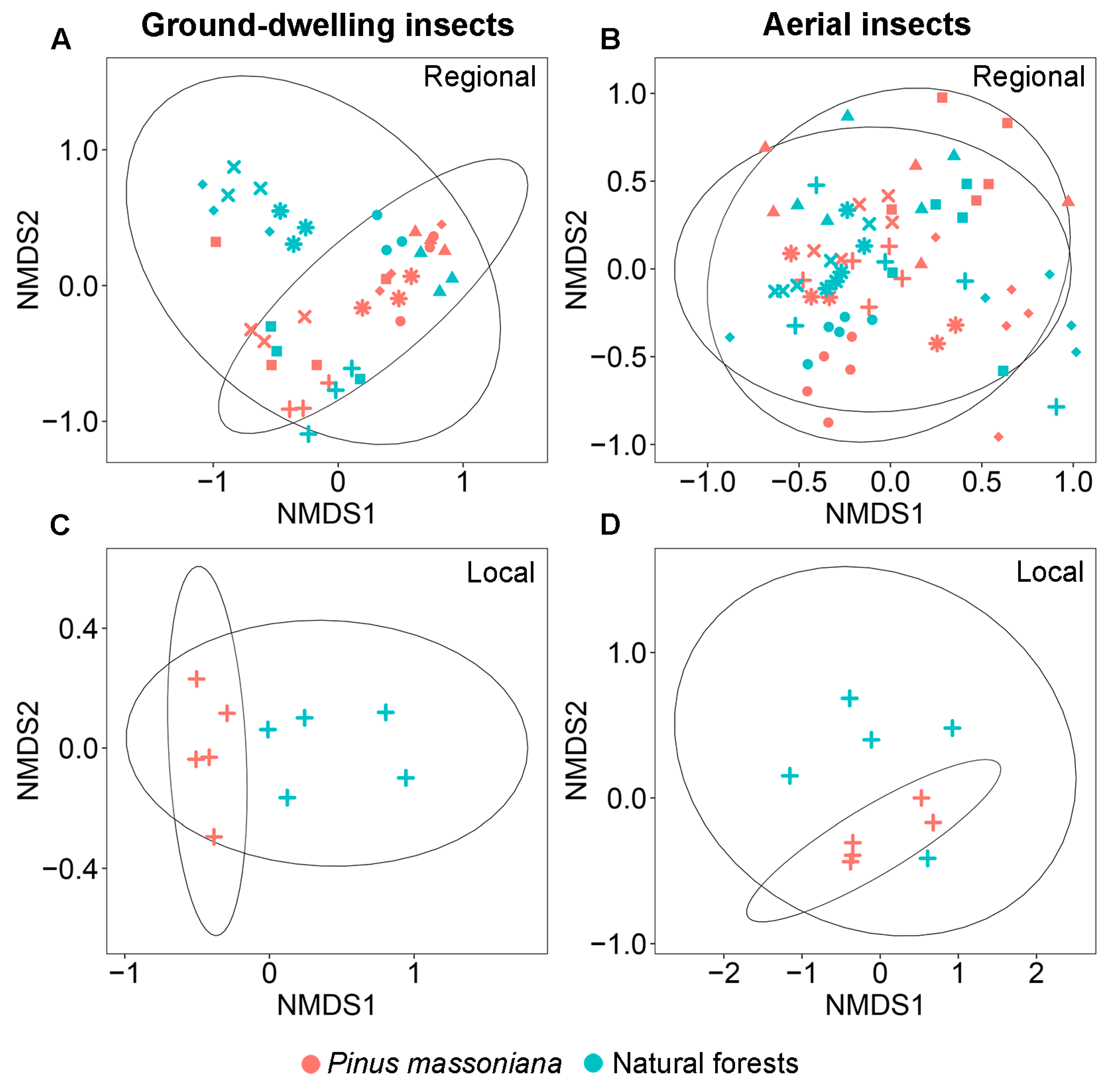 Aeburia Insect Contrasting Conservation Outcomes for Ground-Dwelling and Aerial ...