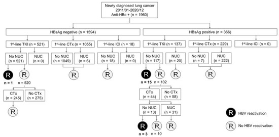 Reactivation of Hepatitis B Virus in Lung Cancer Patients Receiving ...