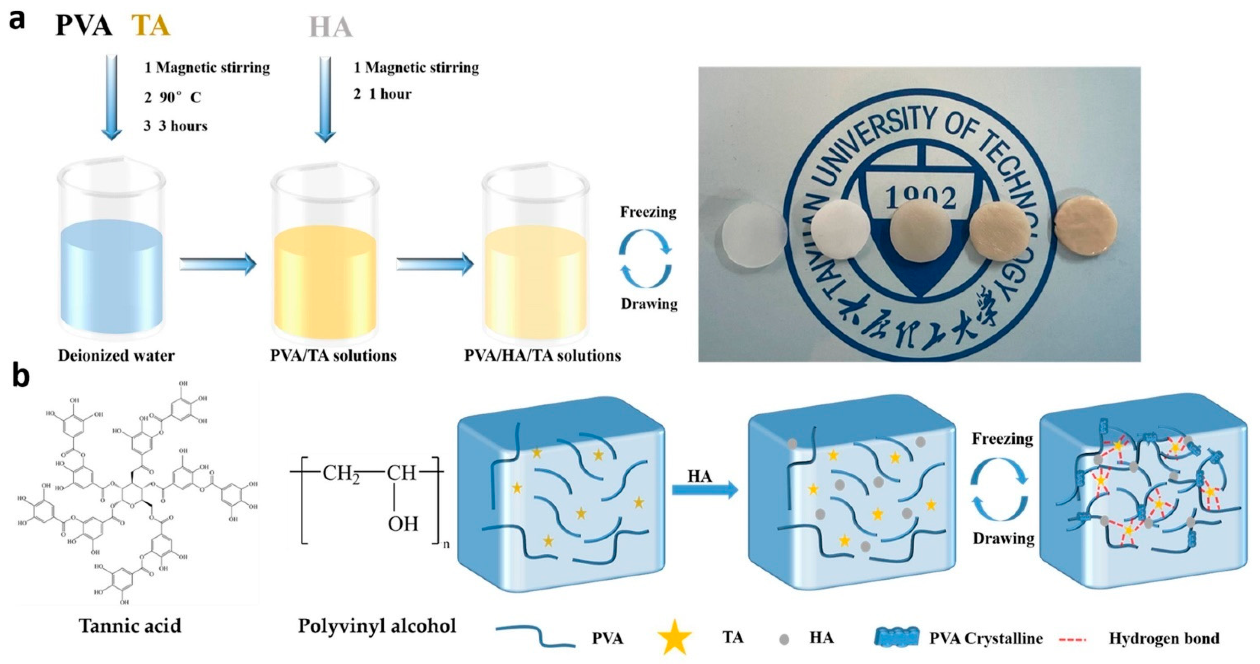 PVA-based hydrogels for tissue engineering: A review: International Journal  of Polymeric Materials and Polymeric Biomaterials: Vol 66, No 4
