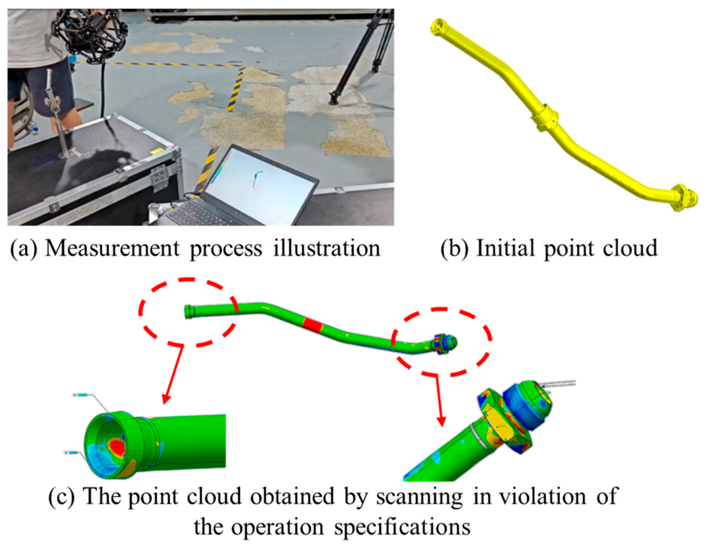 Automated Processing and Deviation Analysis of 3D Pipeline Point Clouds ...