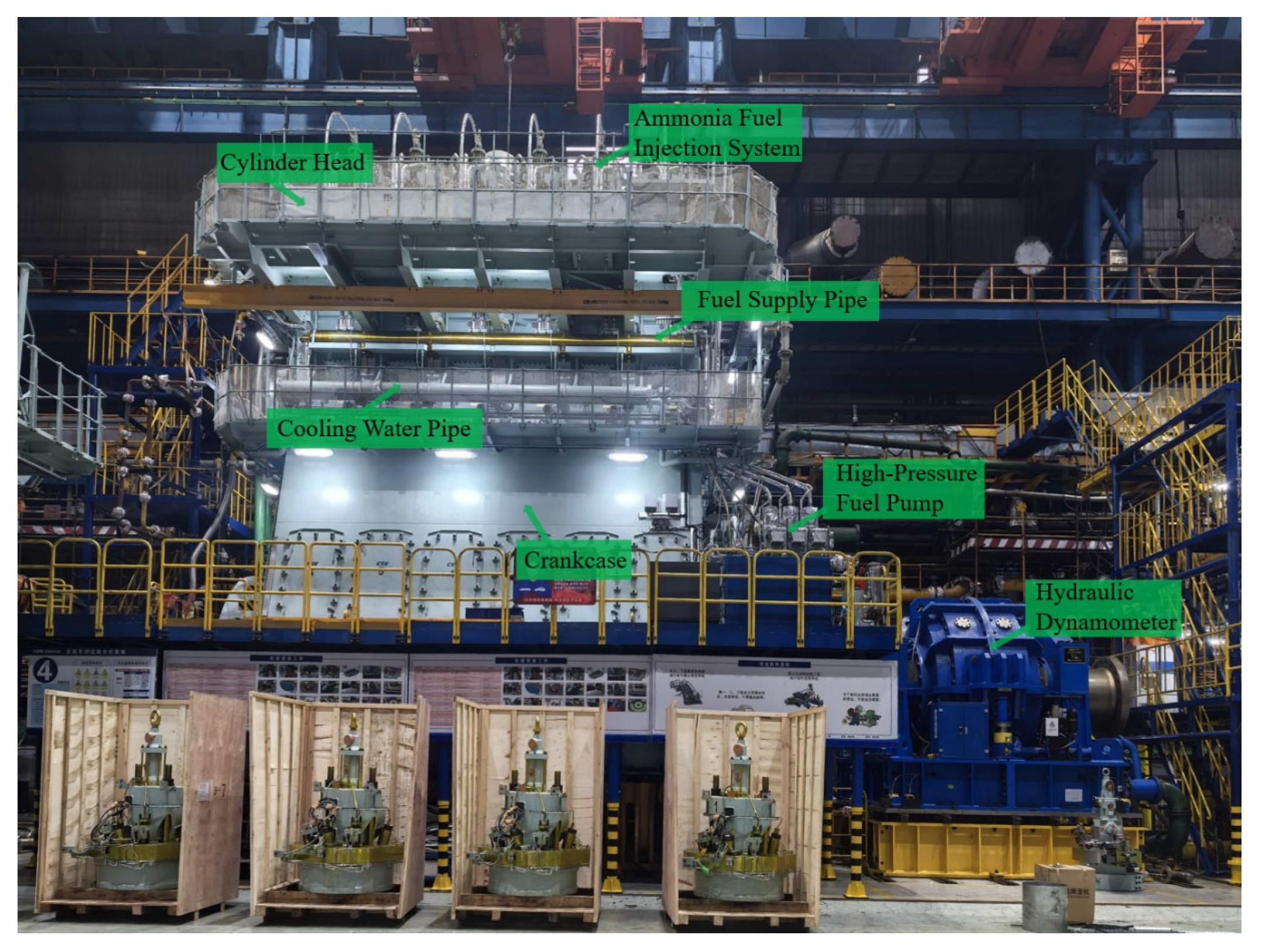 Research on Combustion Strategies for Marine Low-Speed Two-Stroke ...