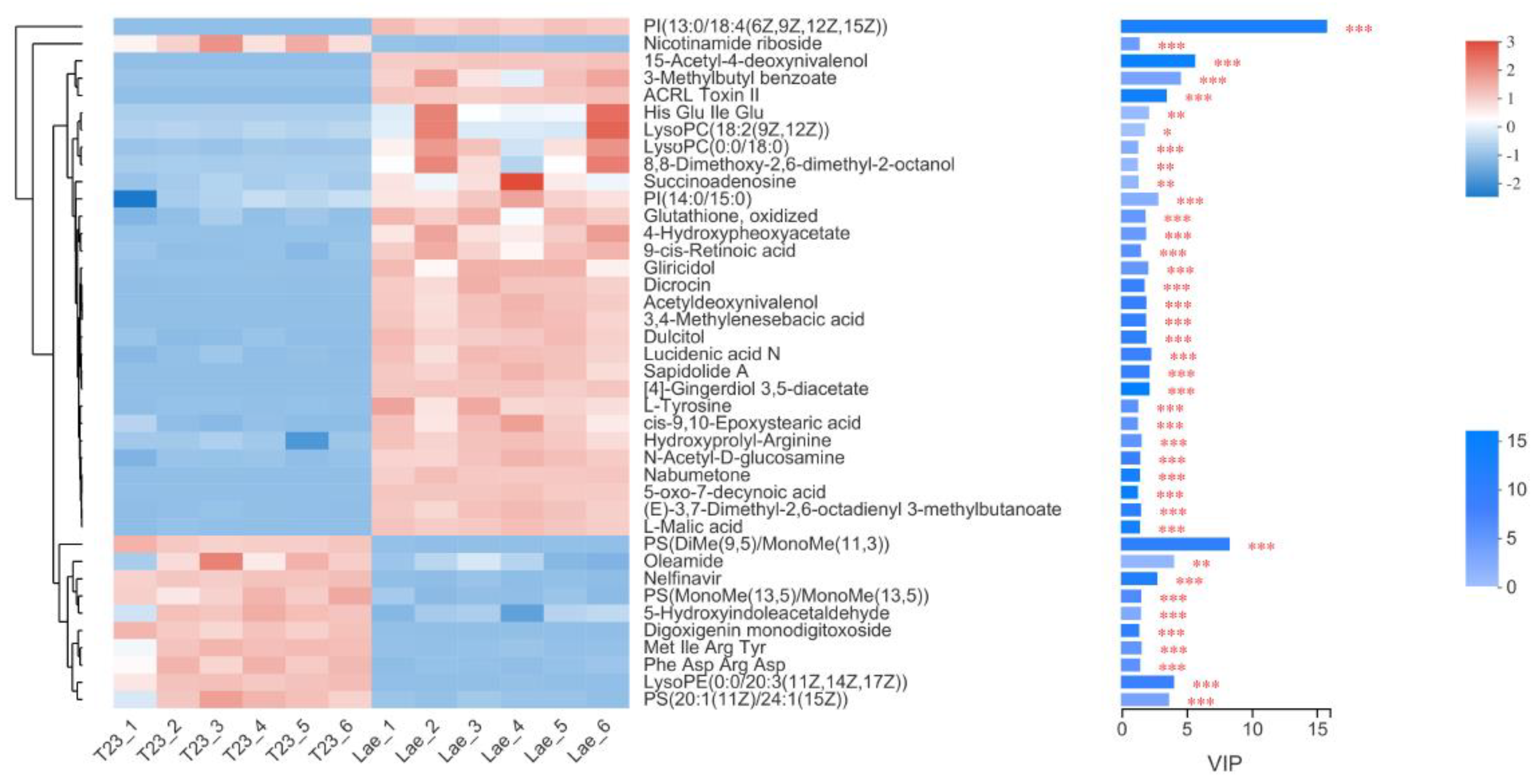 JoF | Free Full-Text | Integrated Transcriptome and Untargeted