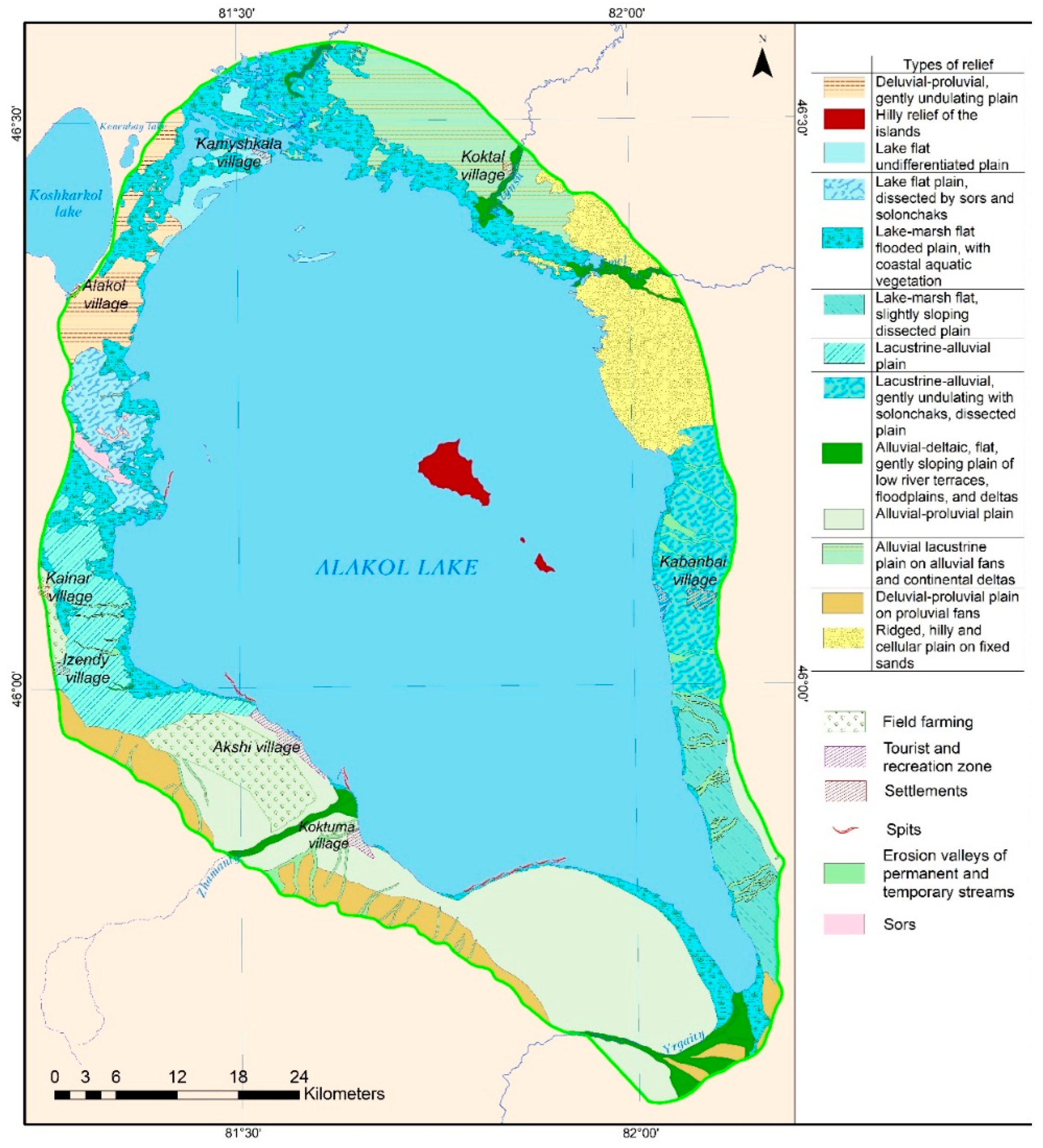 Assessment Of The Vulnerability Of The Coast Of Lake Alakol To Modern Assessment Of The Vulnerability Of The Coast Of Lake Alakol To Modern